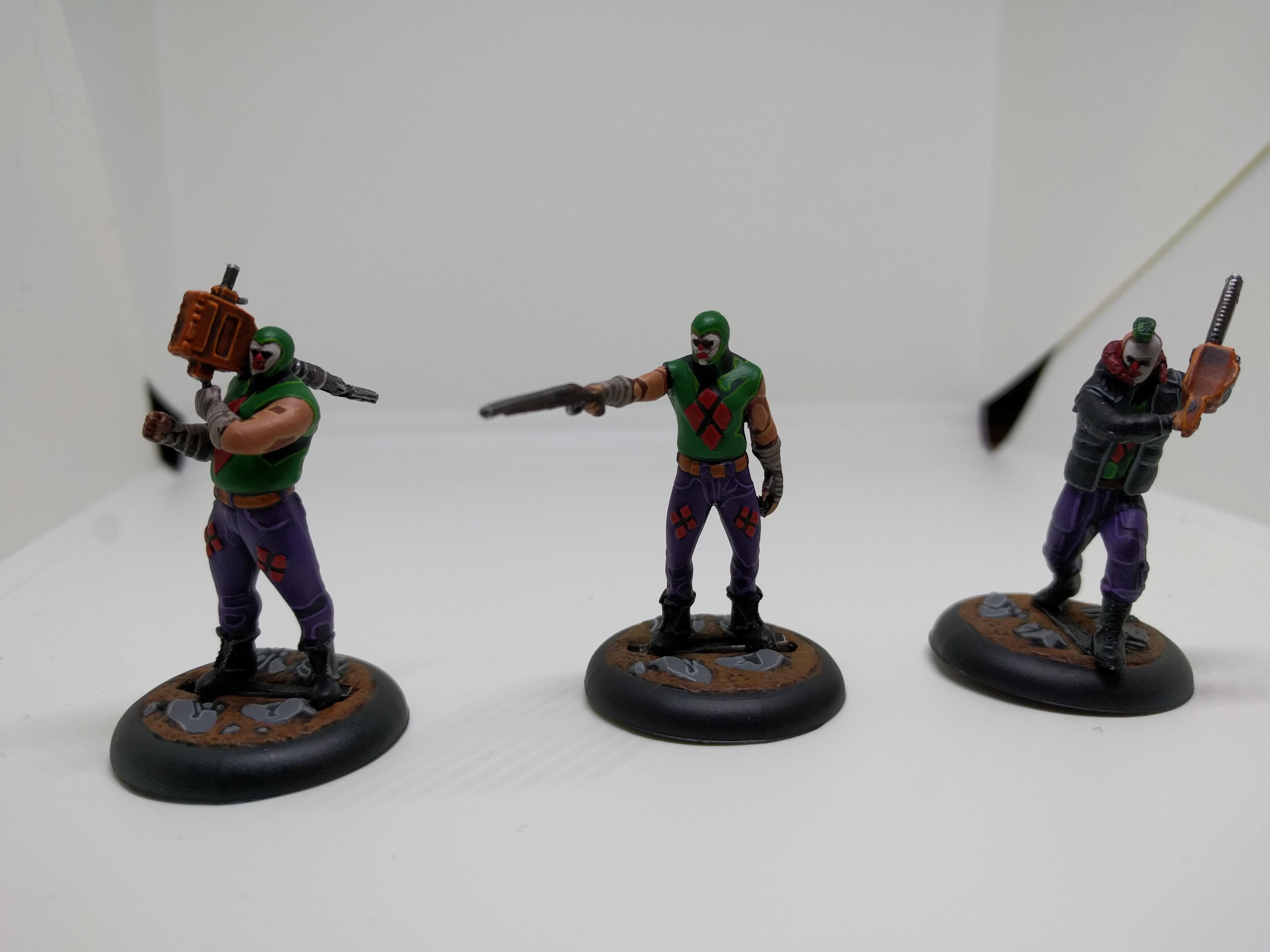 Clowns, Joker, Knights