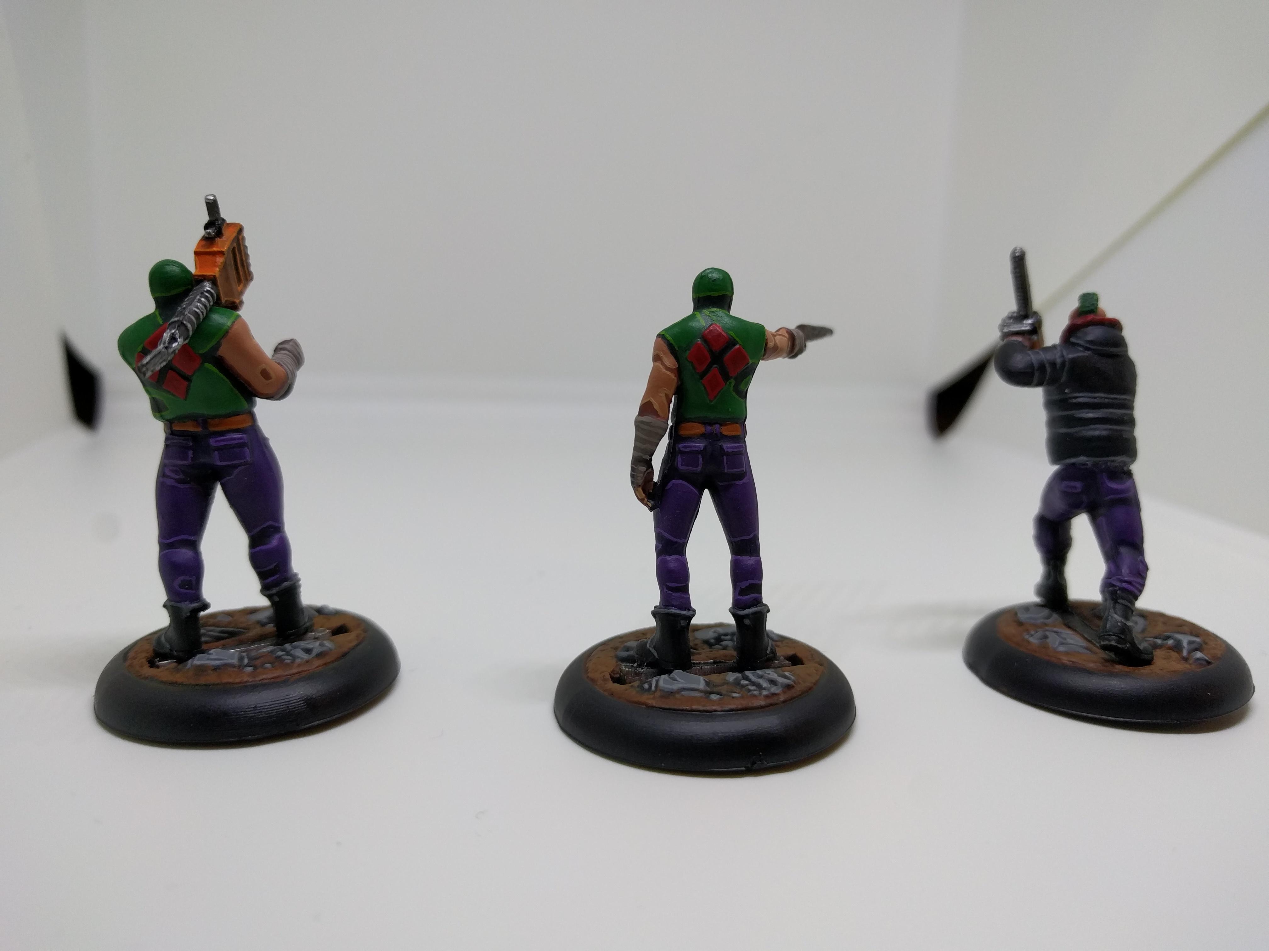 Clowns, Joker, Knights