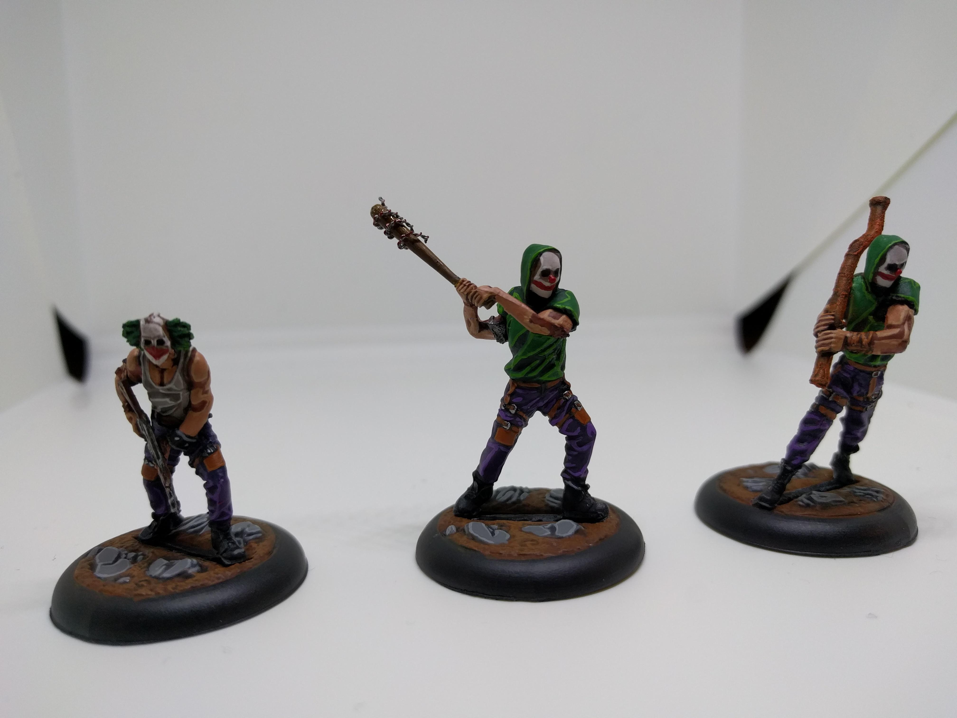 Clowns, Joker, Knights