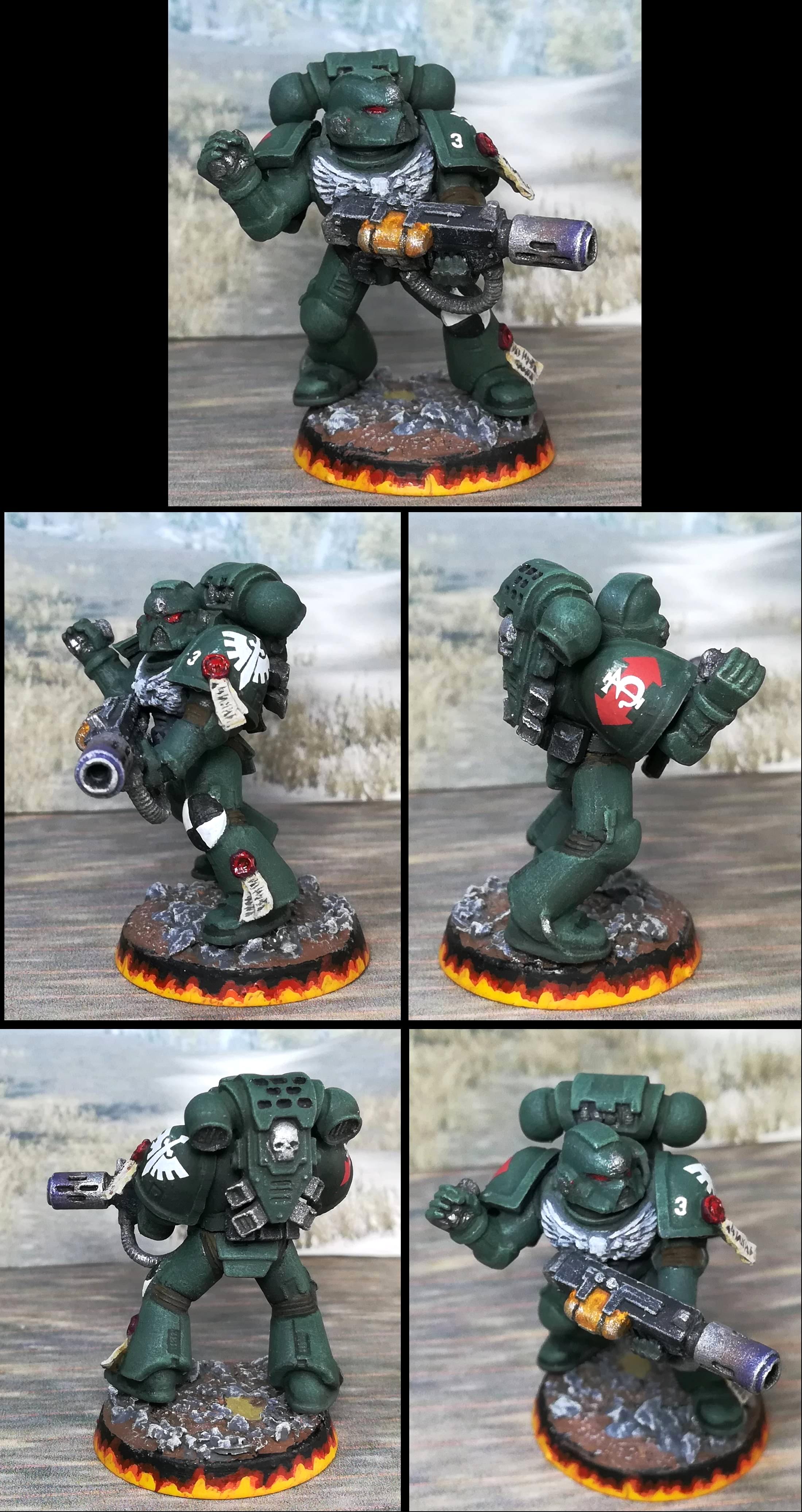 Tactical marine number 3 repaint