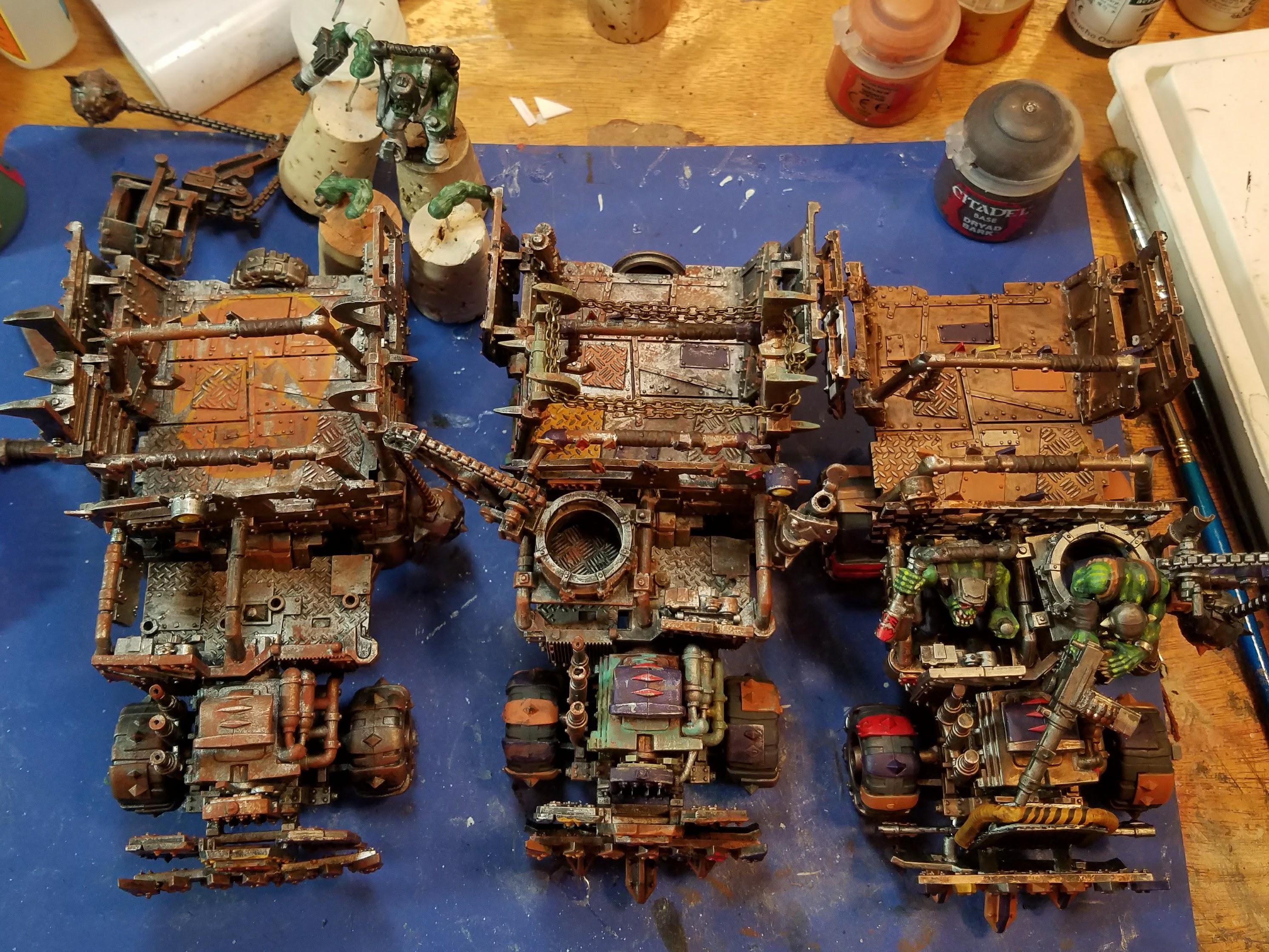 WIP Trukks 3, 2, 1