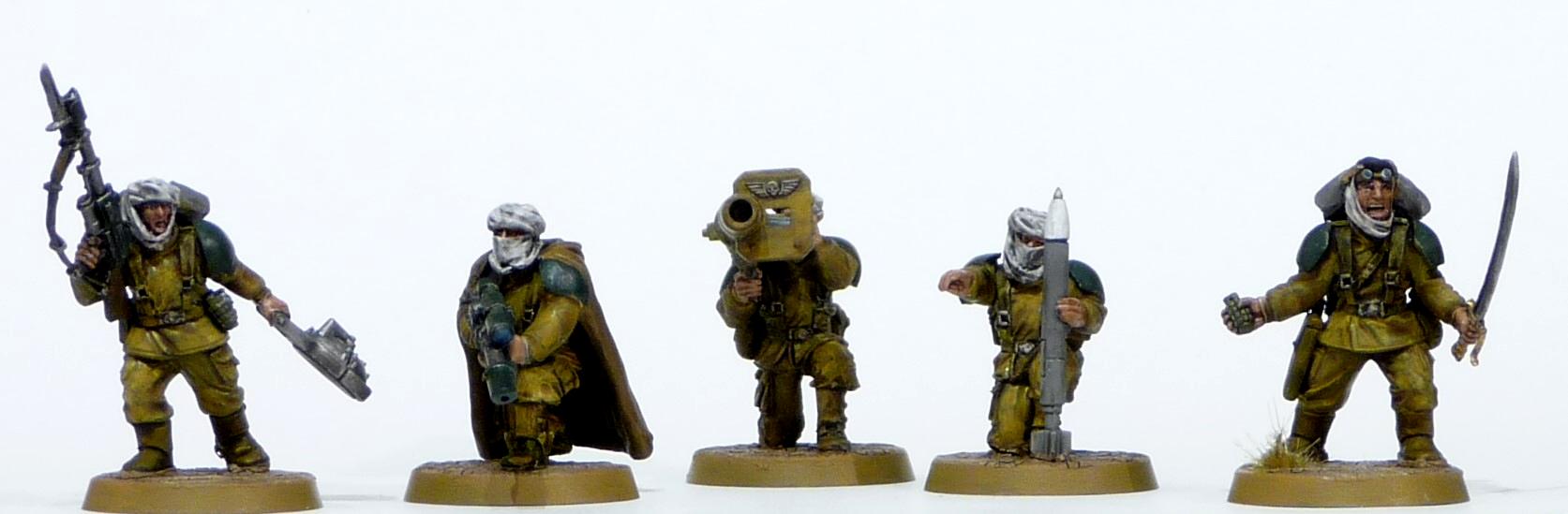 Conversion, Desert Raiders, Imperial Guard, Tallarn Desert Raiders