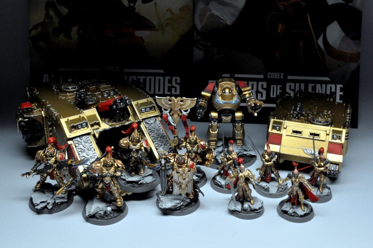 Adeptus Custodes, Custodians, Sisters Of Silence, Talons Of The Emperor
