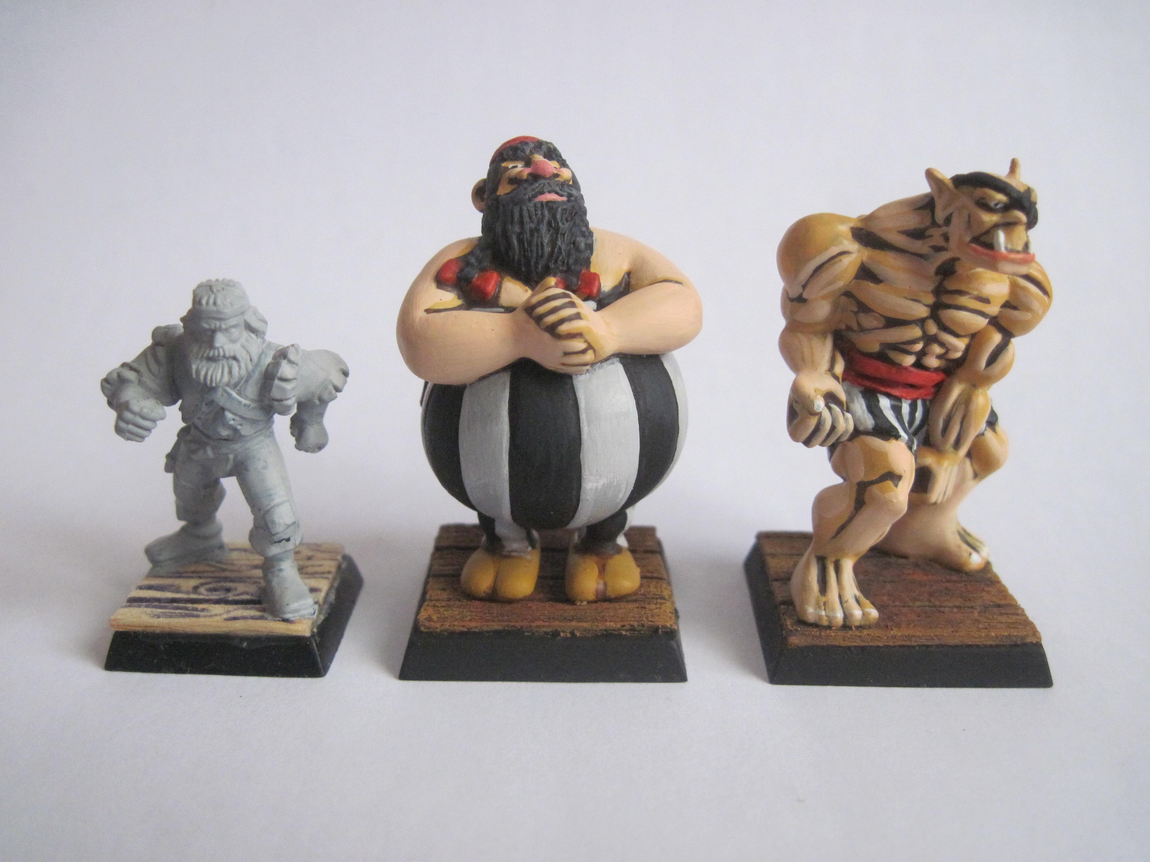 Blood Bowl, Conversion, Crew, Custom, Human, Kinder Egg, Mordheim, Pirate, Toy