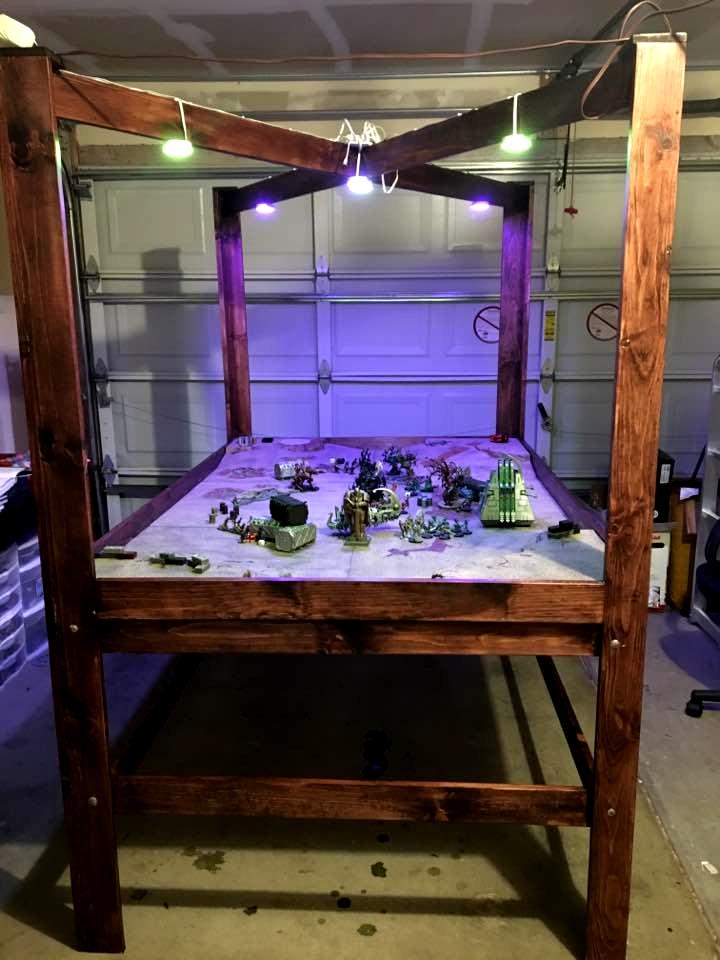 Chaos Space Marines, Custom, Desert, Game Table, Games Workshop, Tabletop, Terrain, Warhammer 40,000, Warhammer. Warhammer 40, Witch Hunters