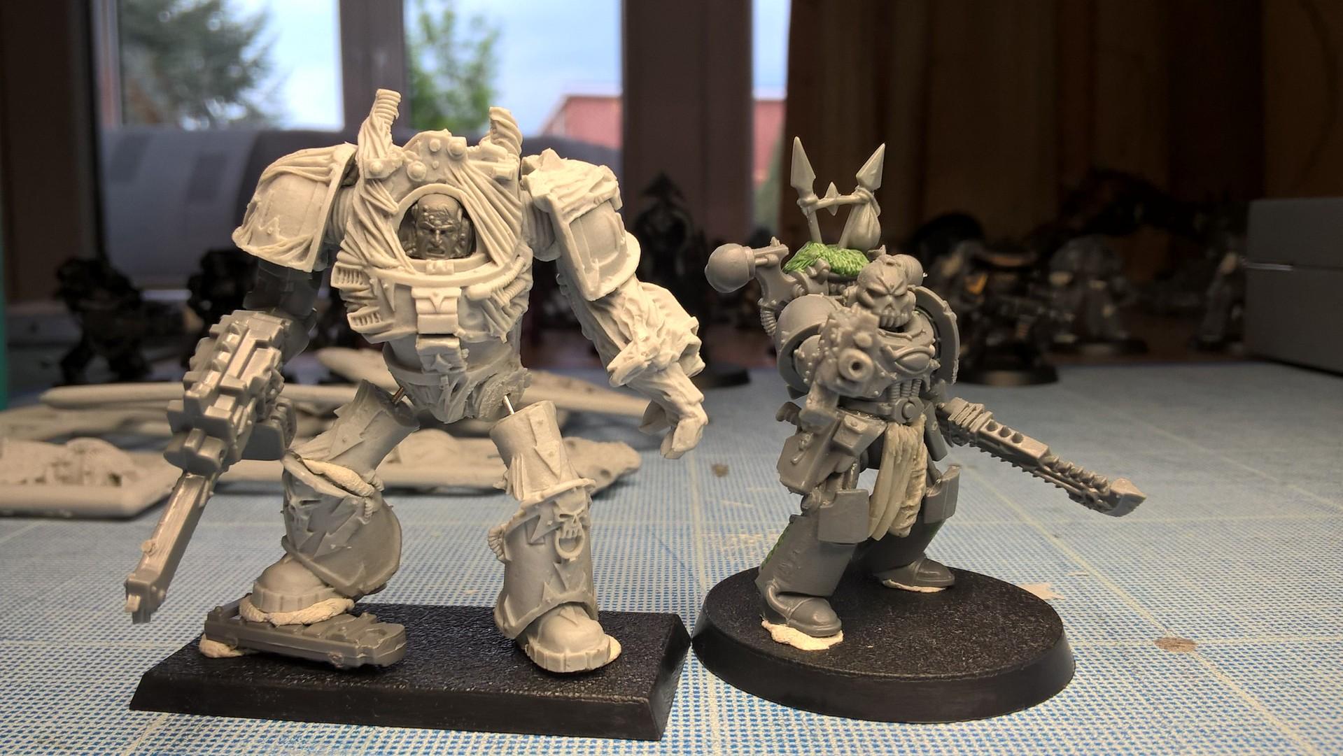 Chaos Space Marines, Conversion, True Scale, Warhammer 40,000