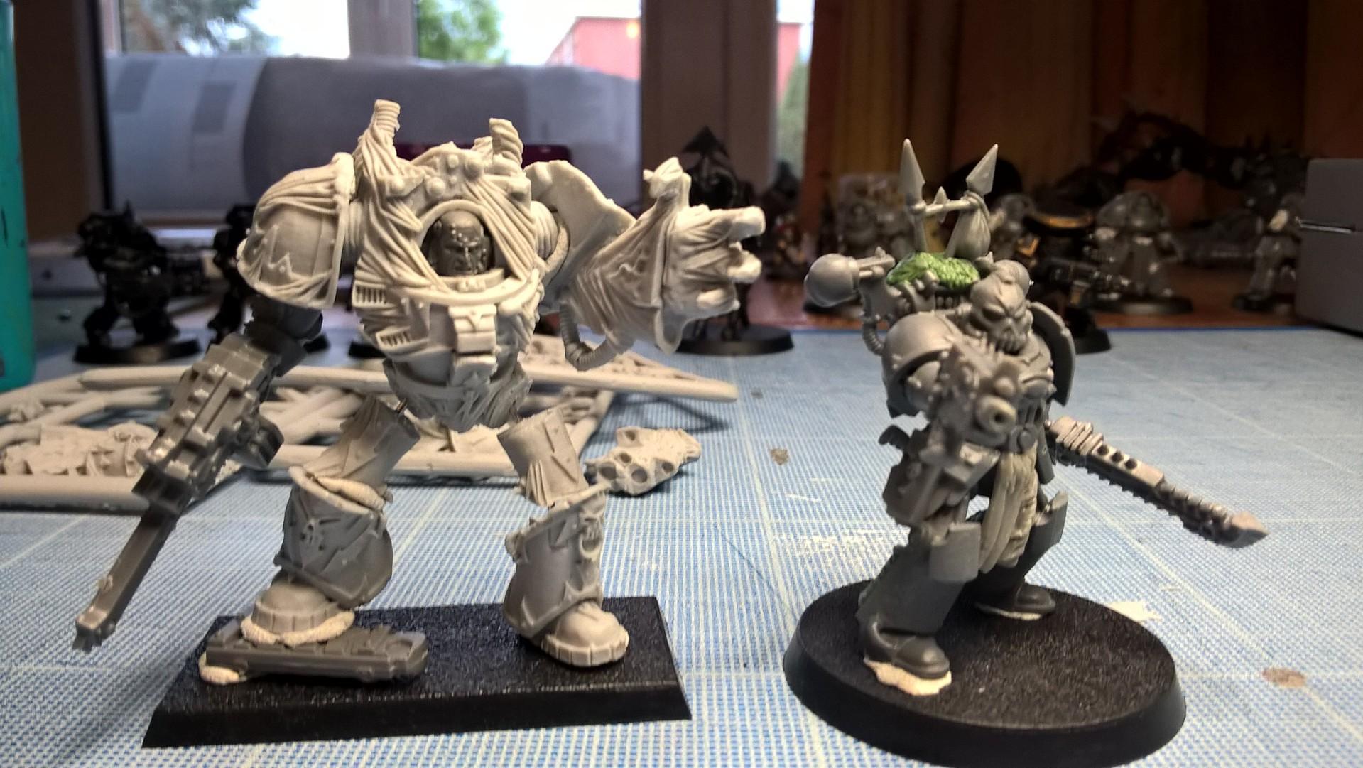 Chaos Space Marines, Conversion, True Scale, Warhammer 40,000