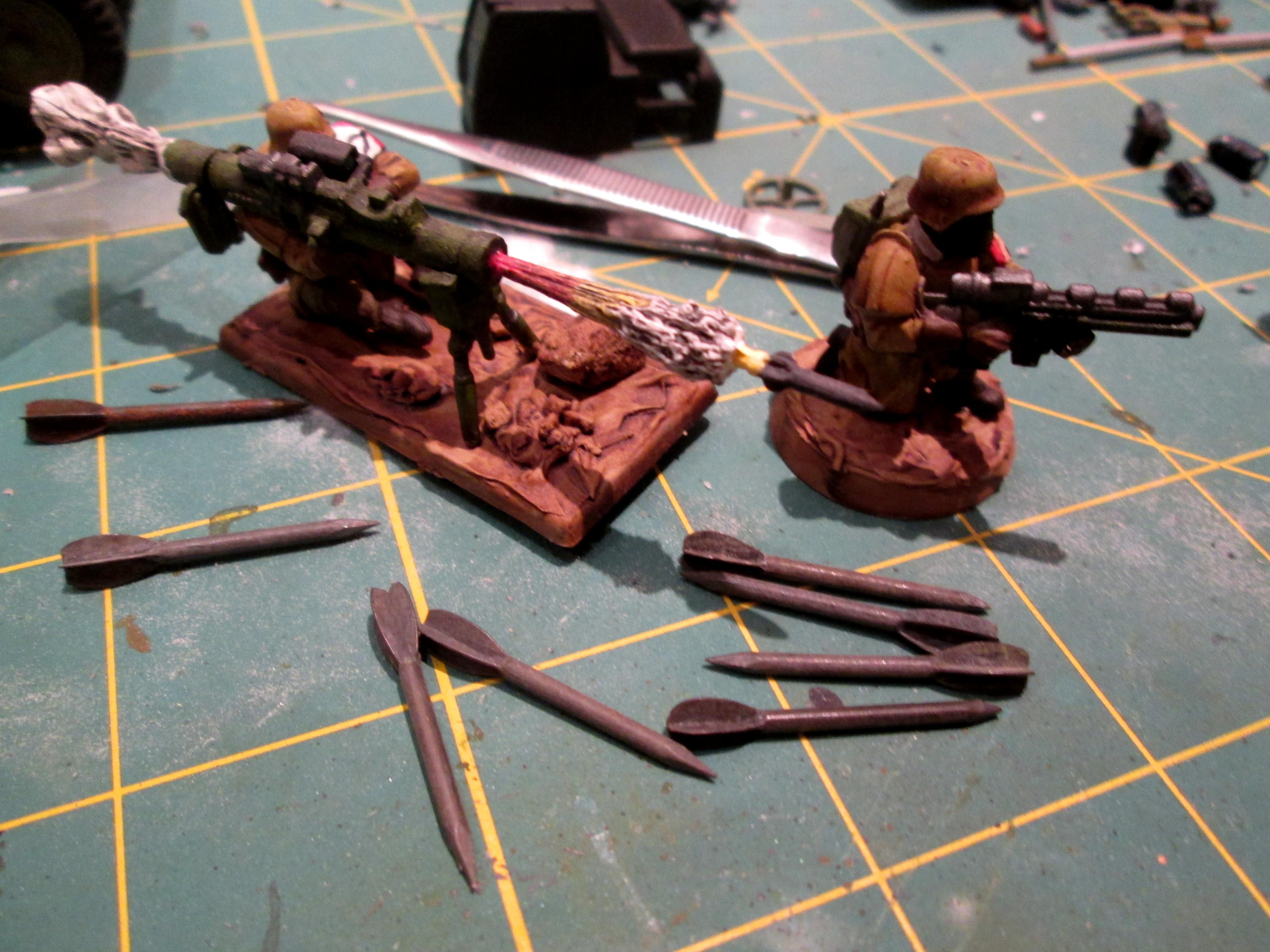 Bits, Conversion, Kitbash, Materials, Missiles, Scratch Build