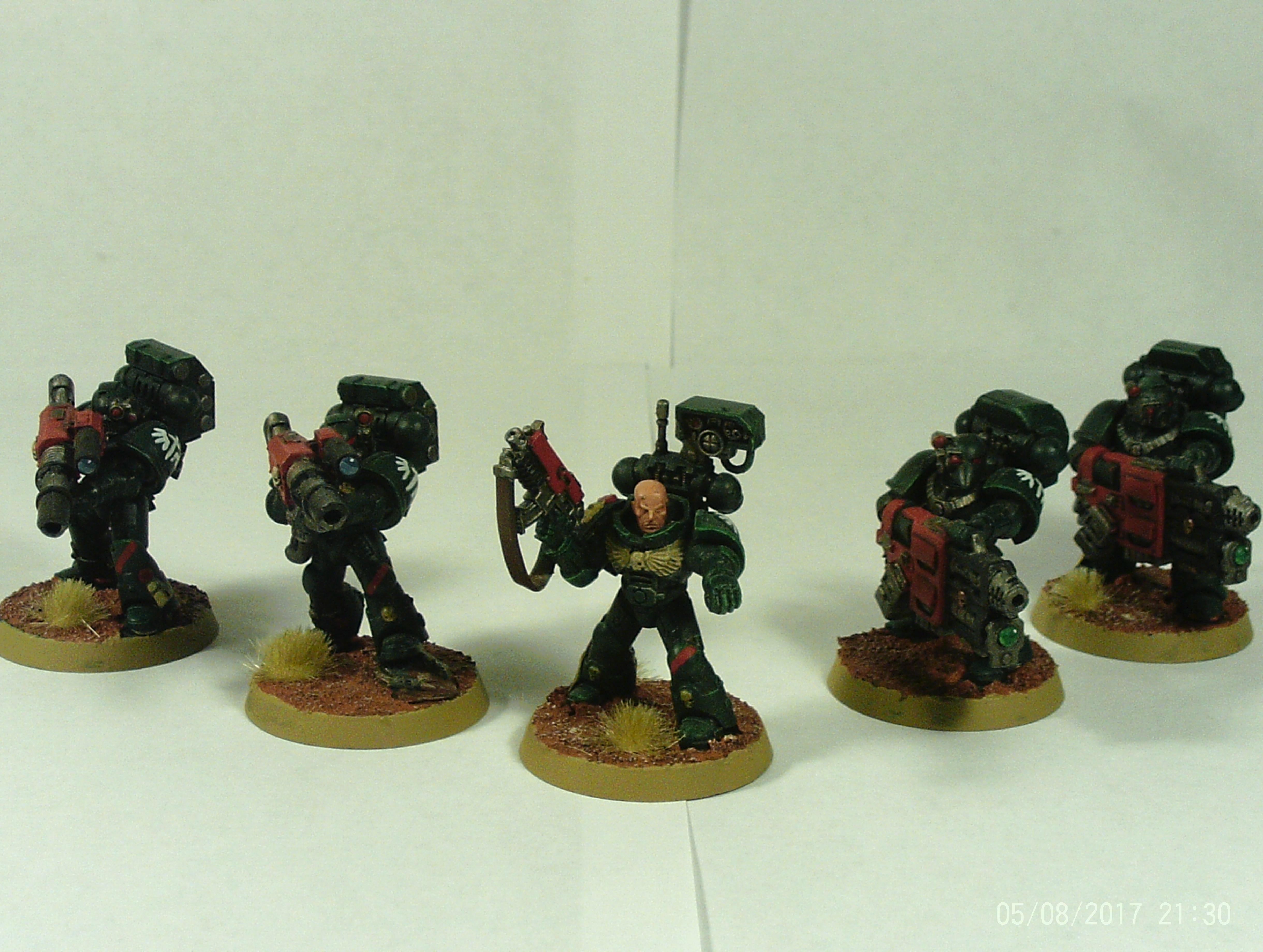Angel, Cannon, Dark, Devastator, Grav, Heavy, Lascannon, Sergeant, Space, Space Marines, Squad