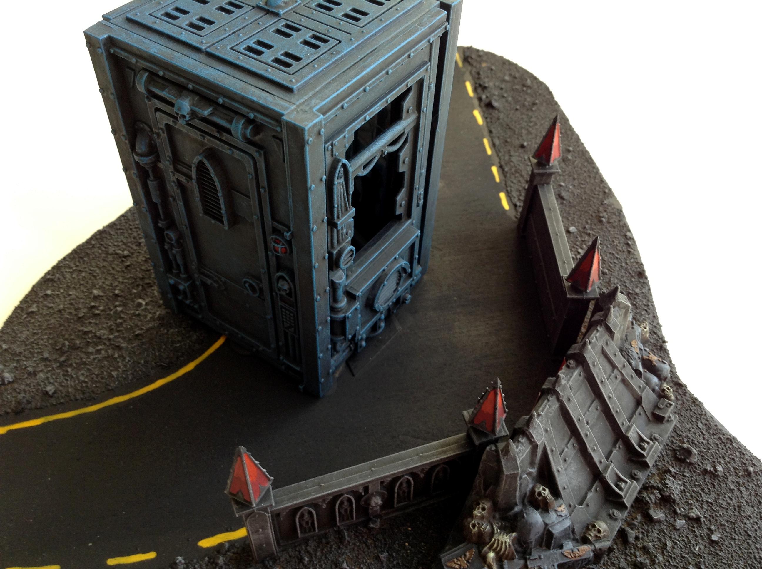 Doctor, Dr Who, Tardis, Terrain, Warhammer 40,000, Who