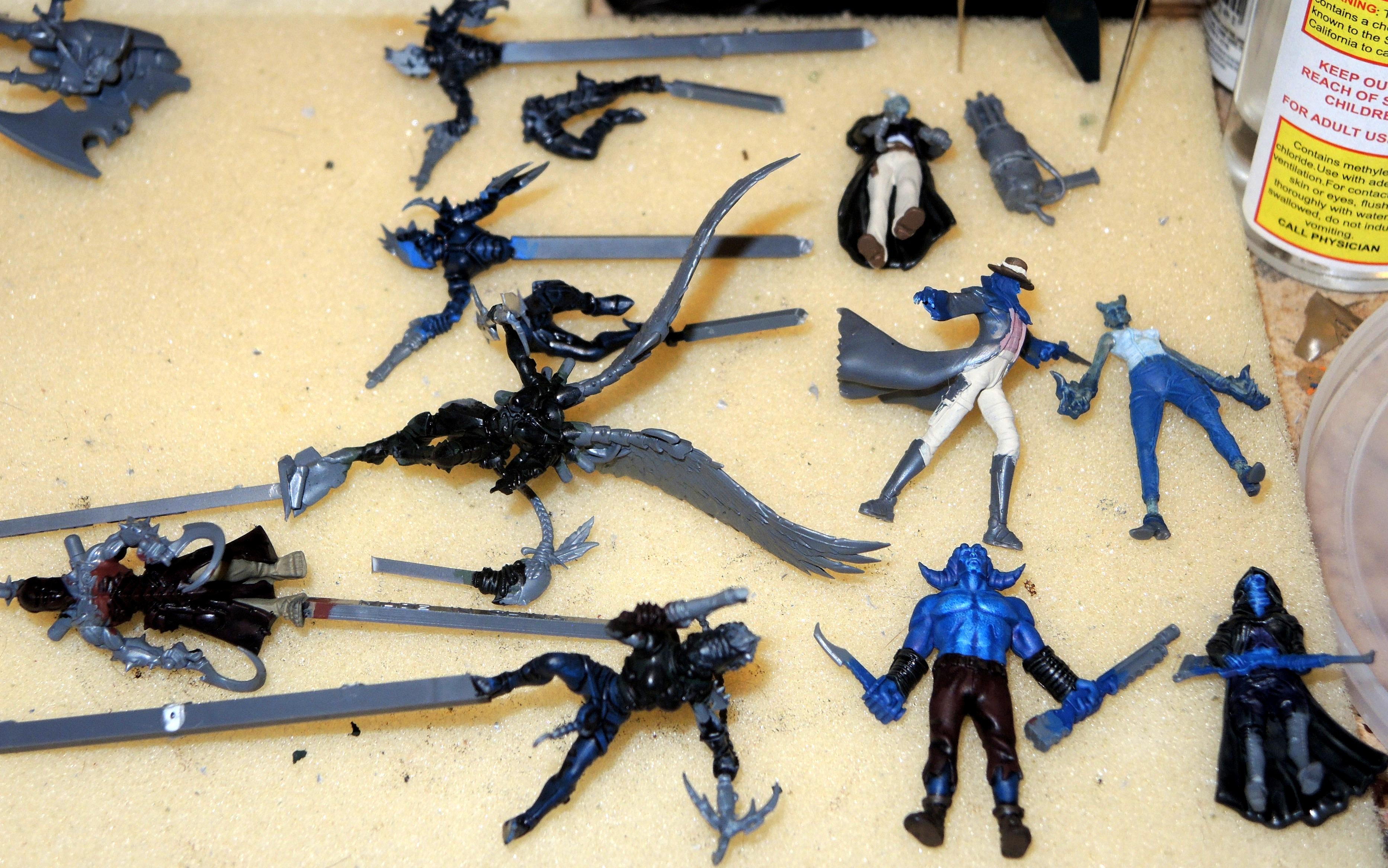 Dark Eldar, Hellion, Malifaux, Nephlim, Scourge, Work In Progress, Wrack, Wych, Wyrd