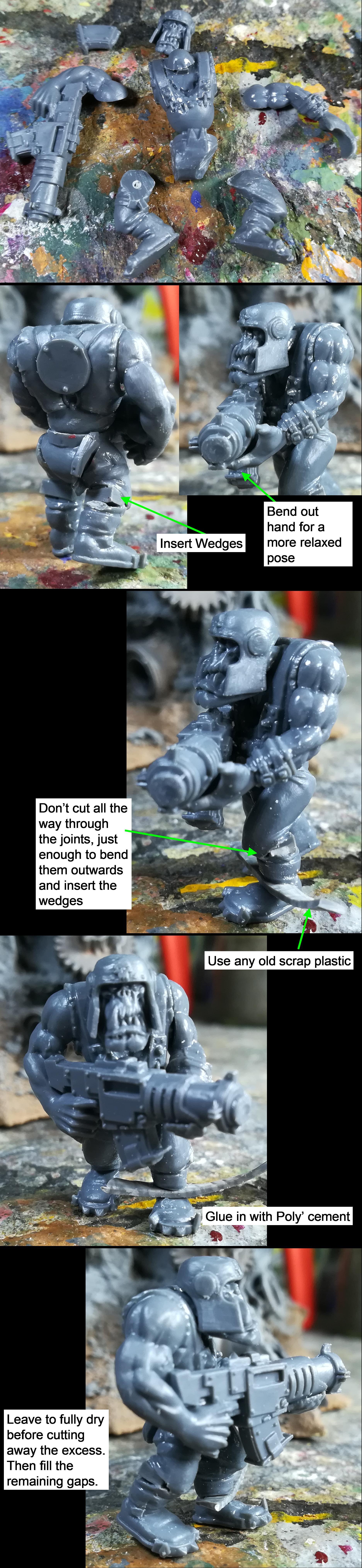 Conversion, Legs, Orks, Tutorial, Upright
