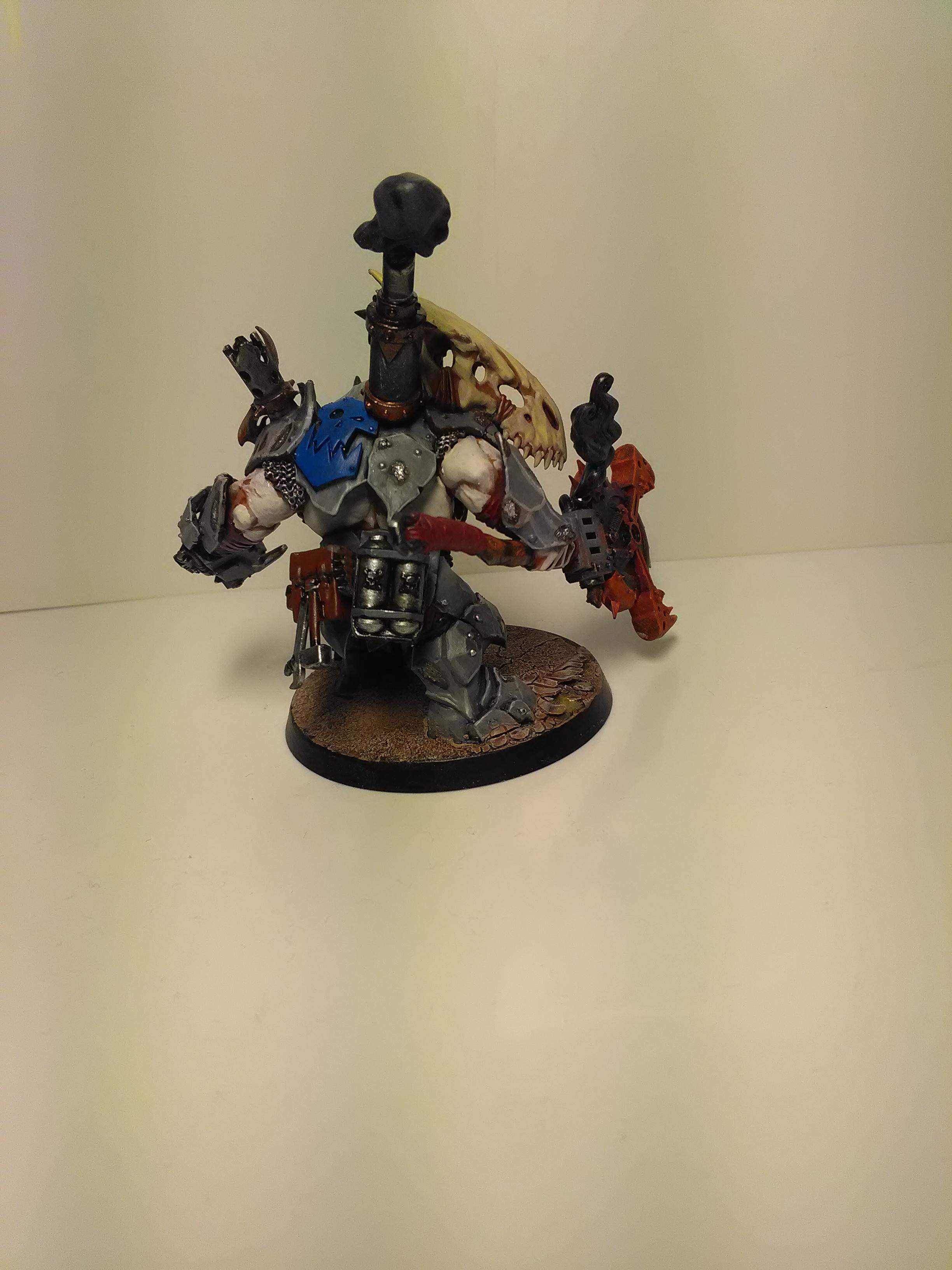 Orks, finished warboss back