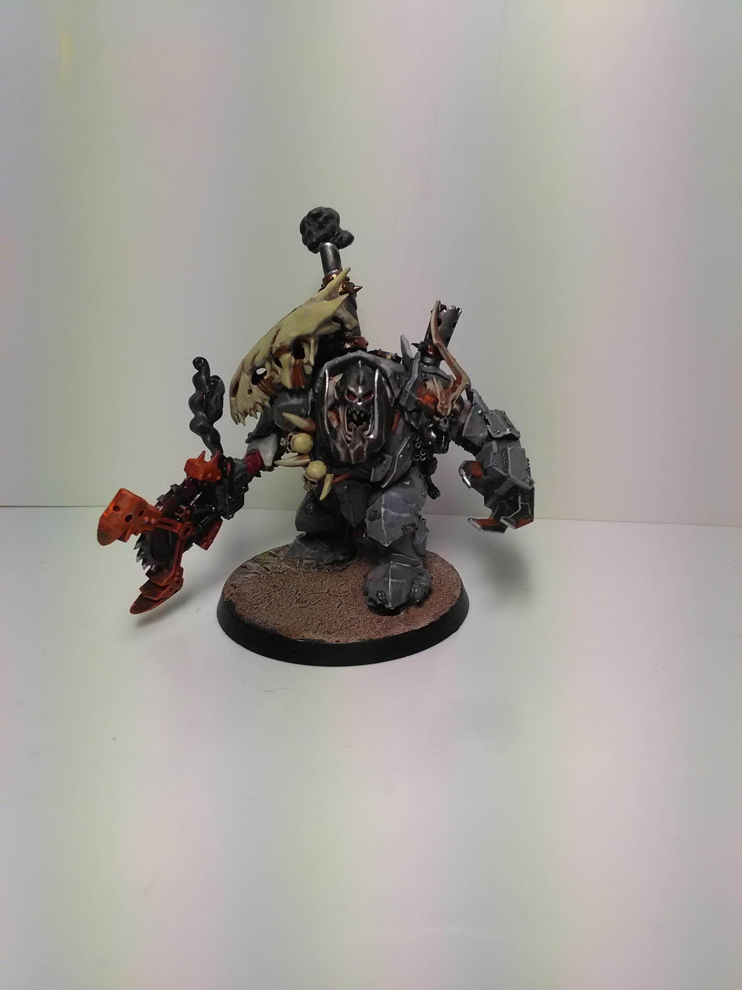 Orks, finished warboss