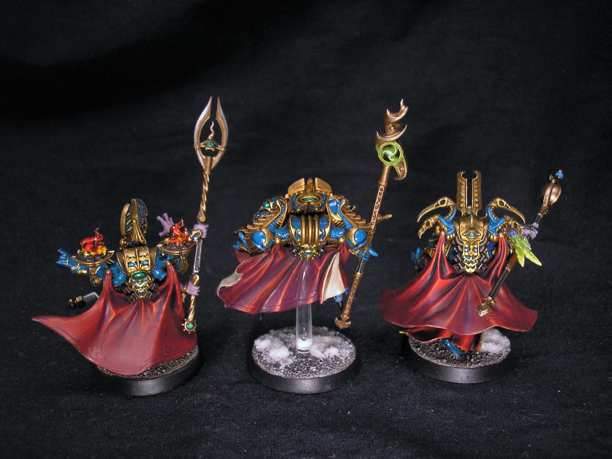 Thousand Sons (Magnus the Red, Exalted Sorcerers, Vindicator, Predator ...