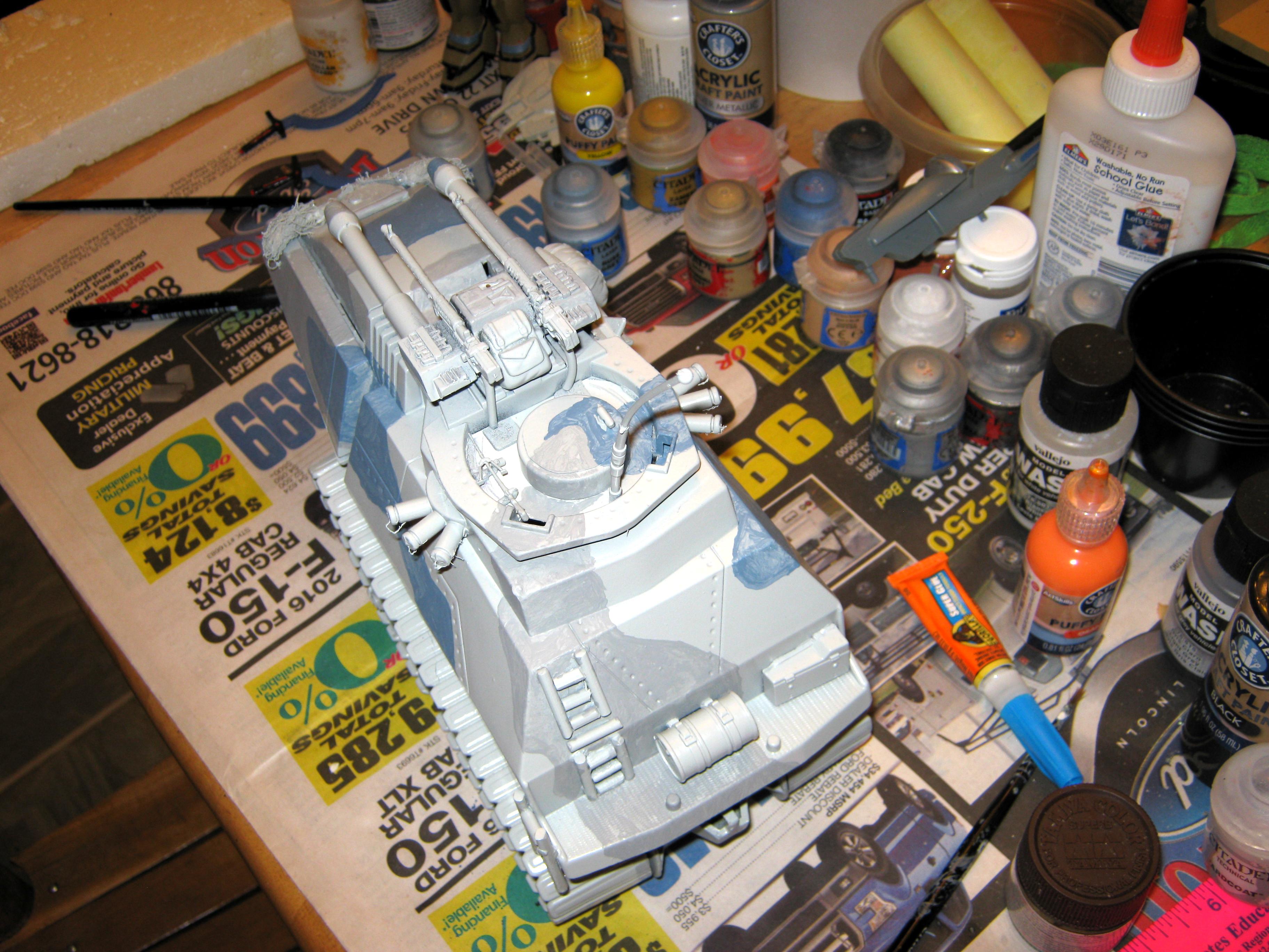 Afv, Cobra, Conversion, G.i. Joe, H.i.s.s. Tank, Imperial, Super-heavy, Tank, Toy