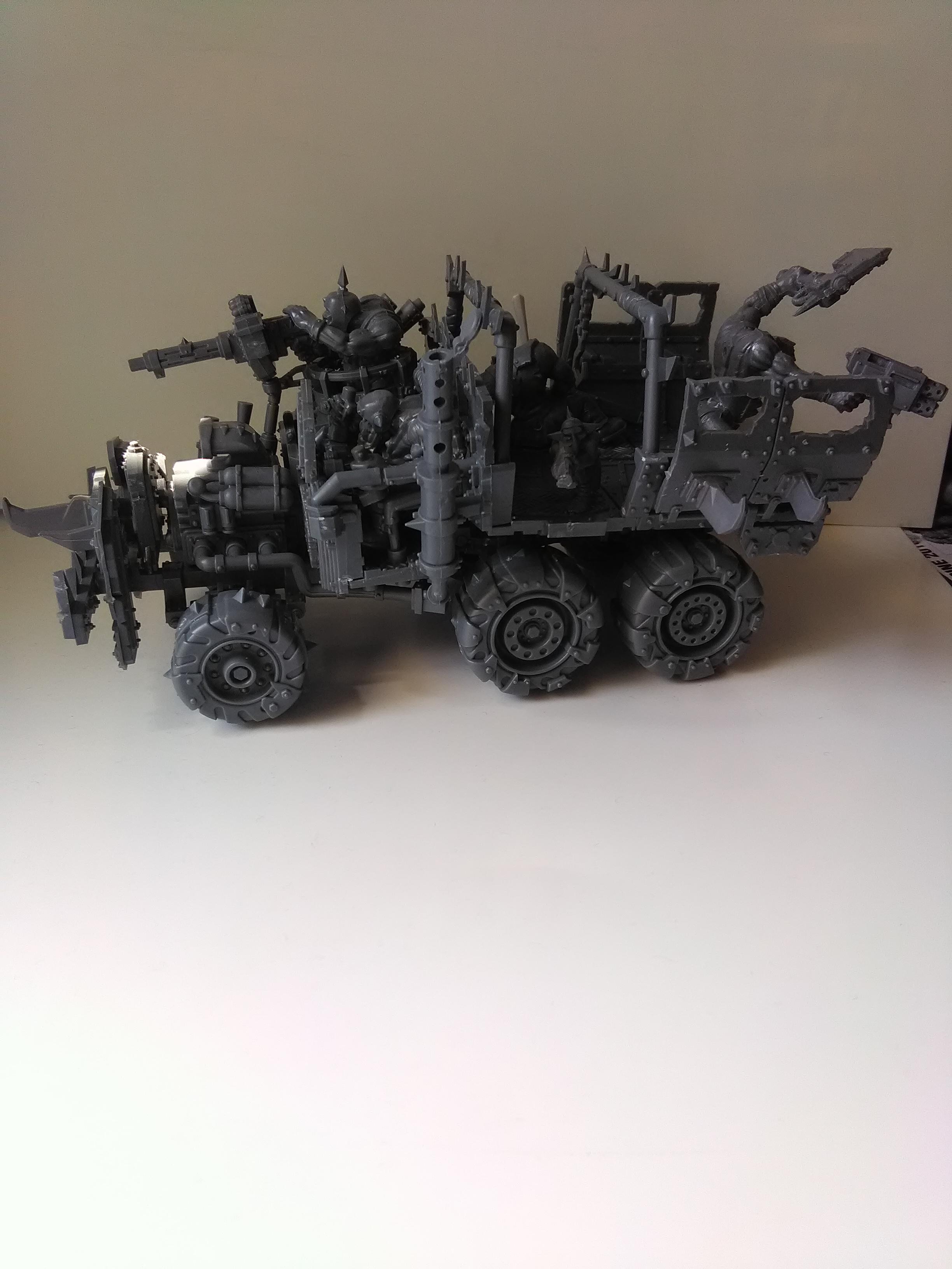 Orks, wartruck left side 