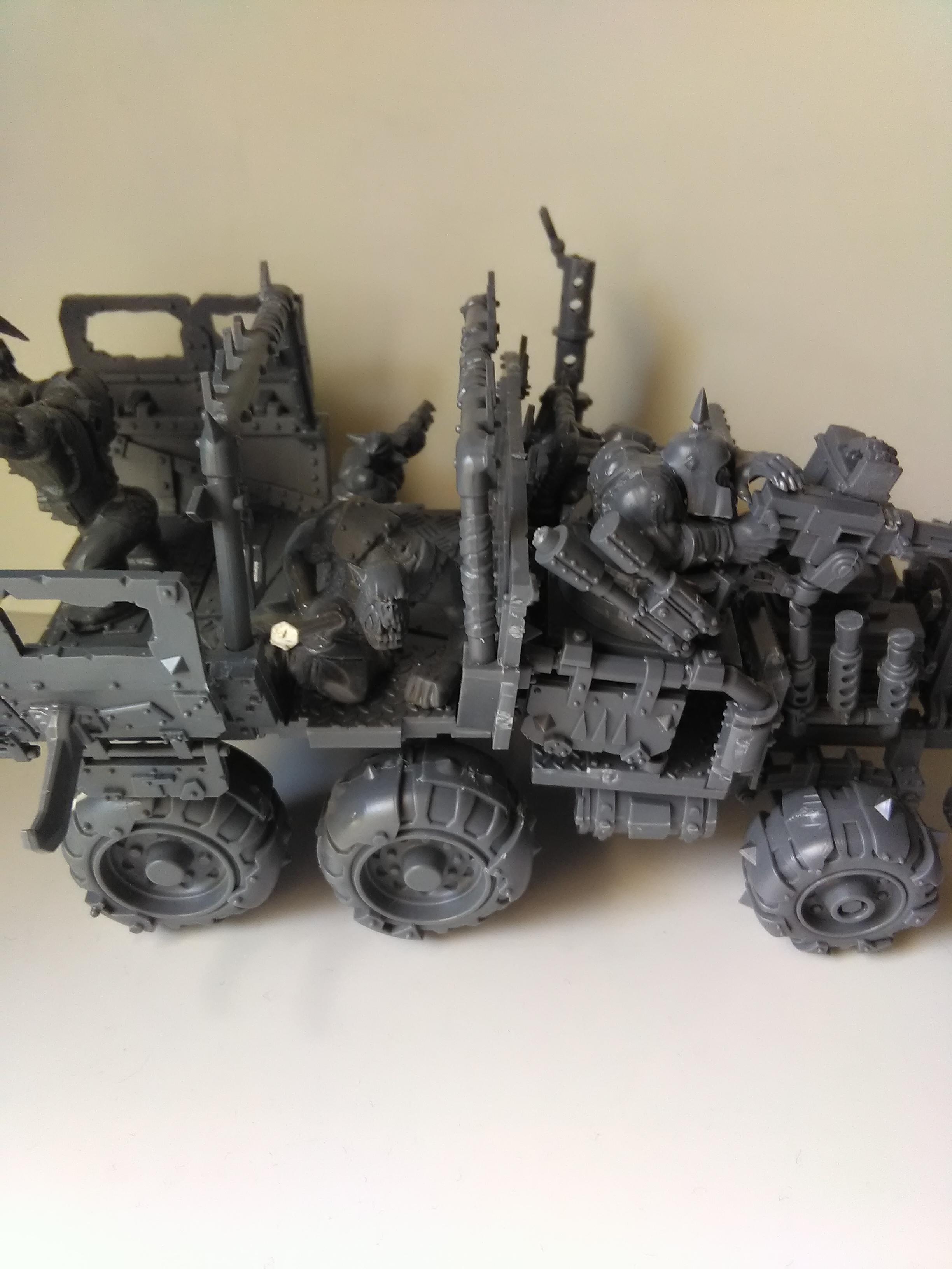 Orks, wartruck right side