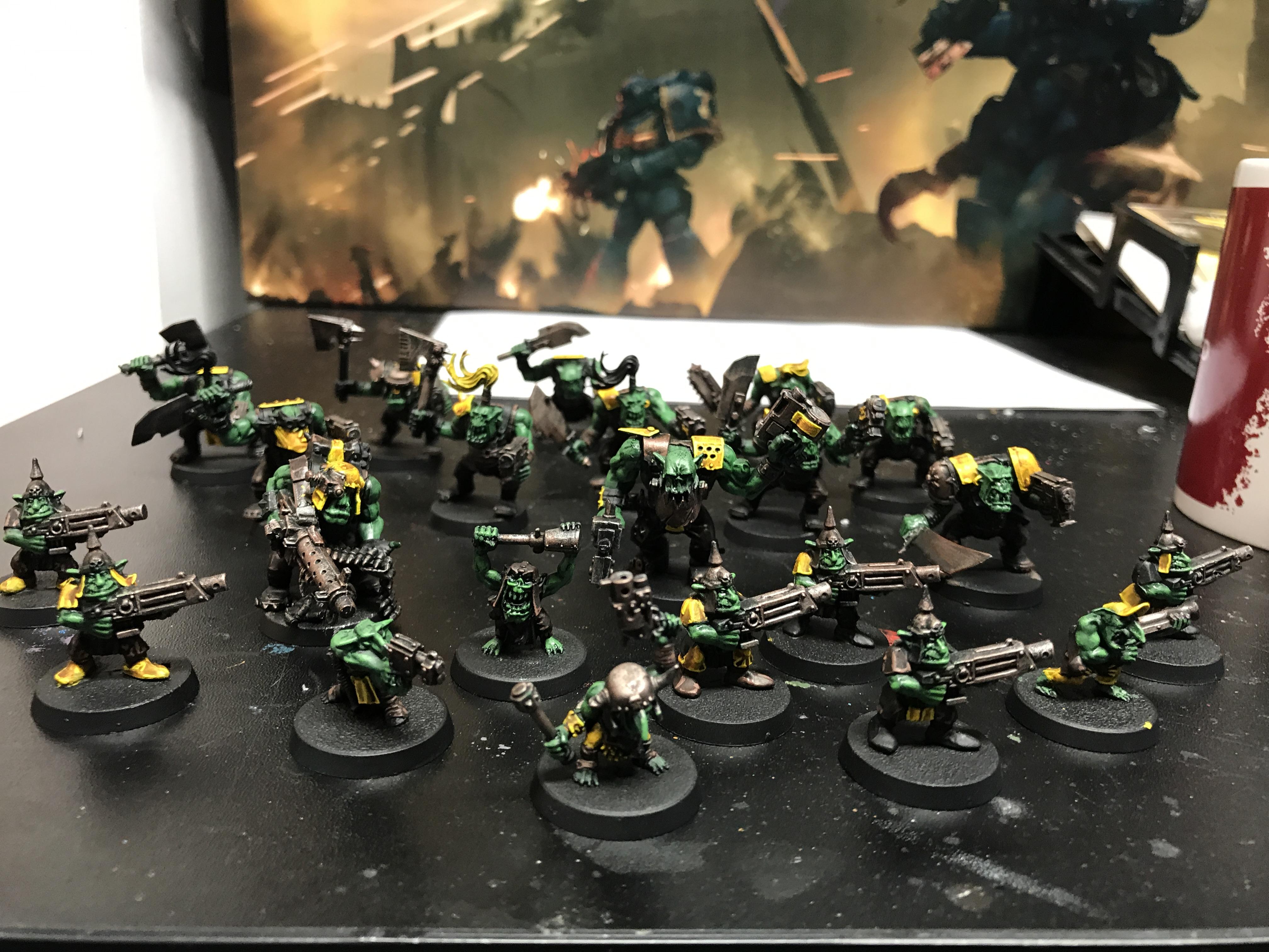 The Boyz & Gretchin!