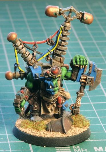 Big Mek, Death Skull, Kustom Force Field, Orks, Warhammer 40,000