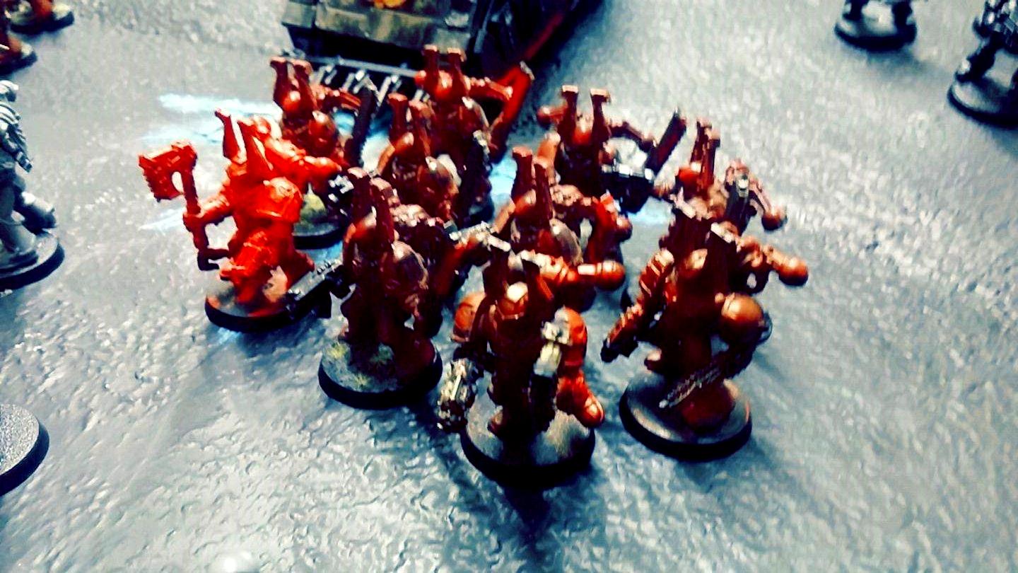 Army, Chaos, Conversion, Khorne, Warhammer 40,000, Warhammer Fantasy