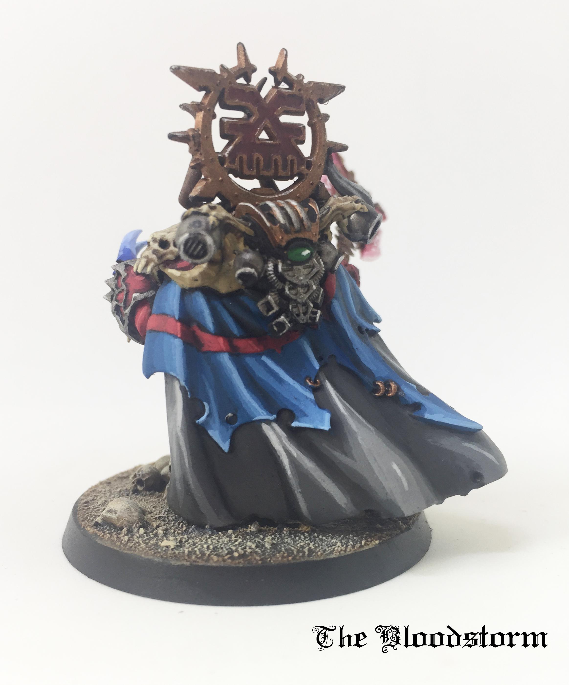 Champion, Chaos Lord, Chaos Space Marines, Khorne, Khorne Daemonkin, Kitbash, Lightning Claw, Warhammer 40,000, World Eaters