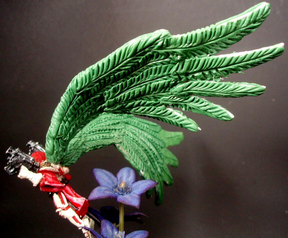 Sculpting, Seraphim, Seraphim Wings, Sister's Of Battle, Sisters Of Battle, Sororitas, St Celestine Sculpt, St Celestine Wings, Winged