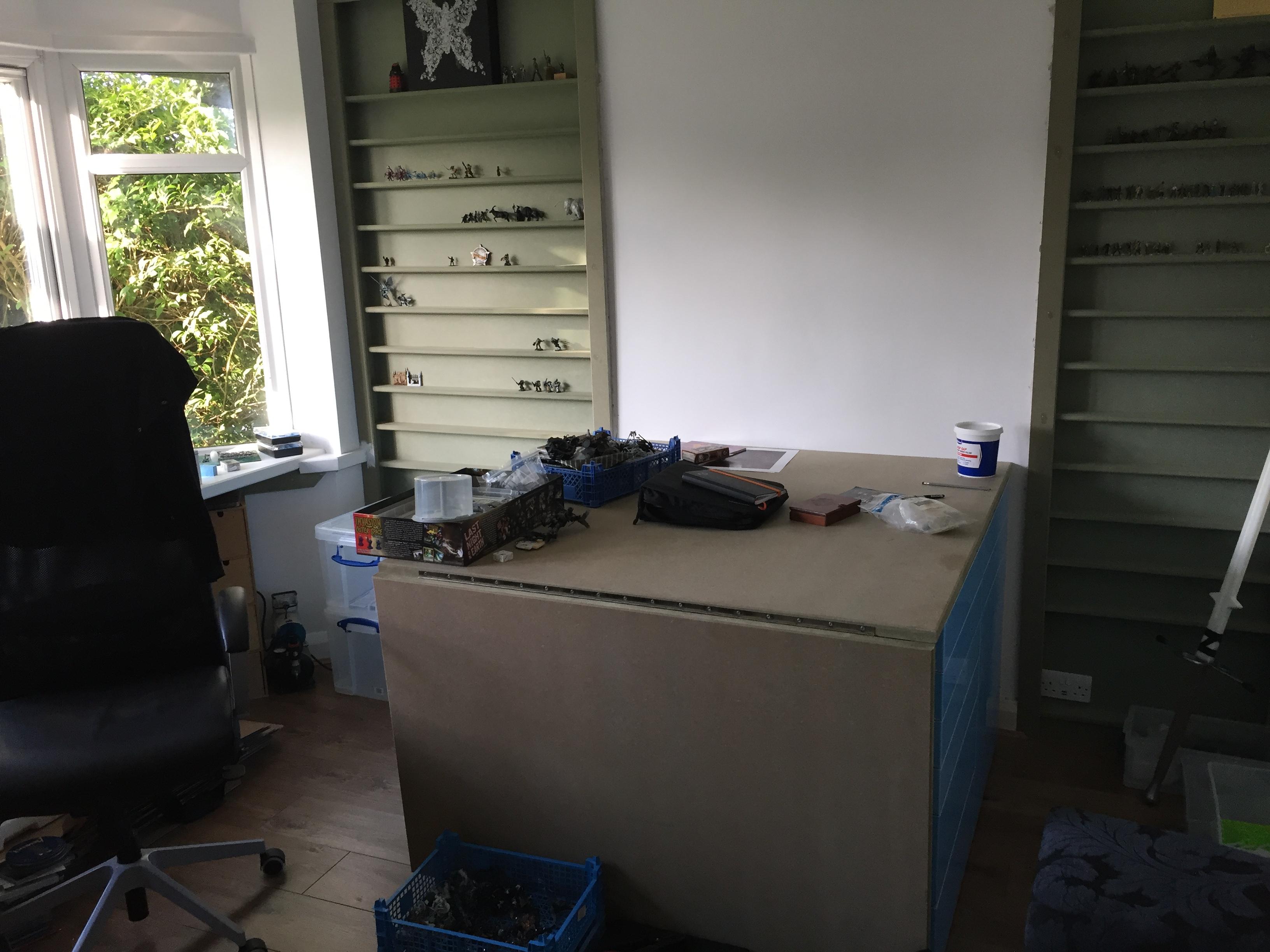 The gaming table!