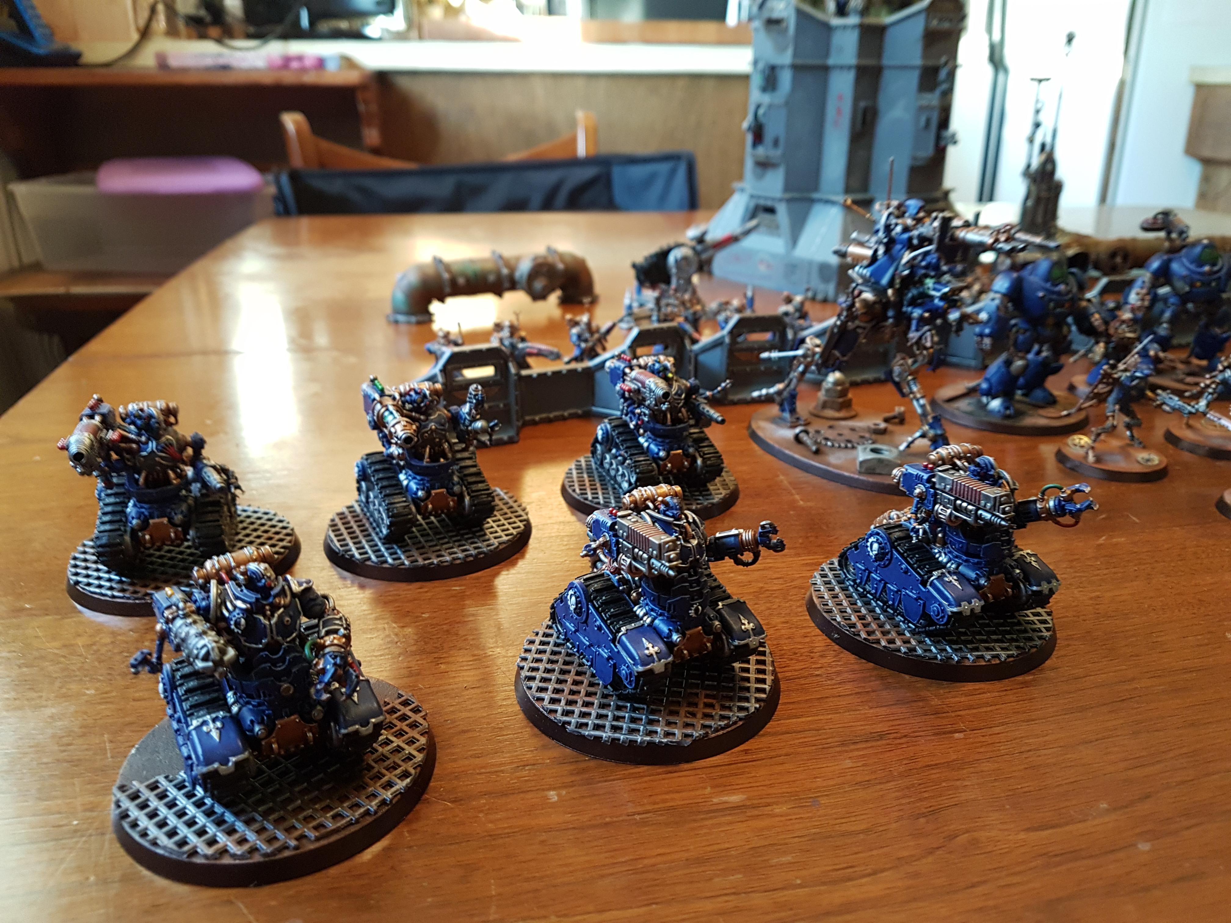 Adeptus Mechanicus, Blue, Konor, Skitarii