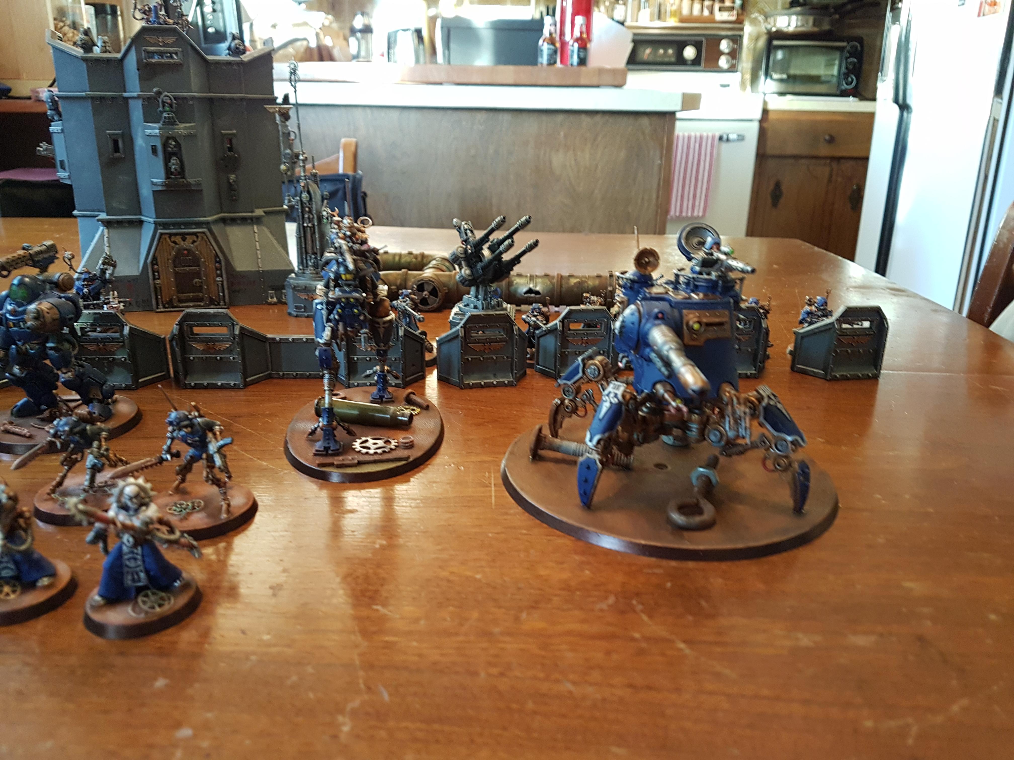 Adeptus Mechanicus, Blue, Konor, Skitarii