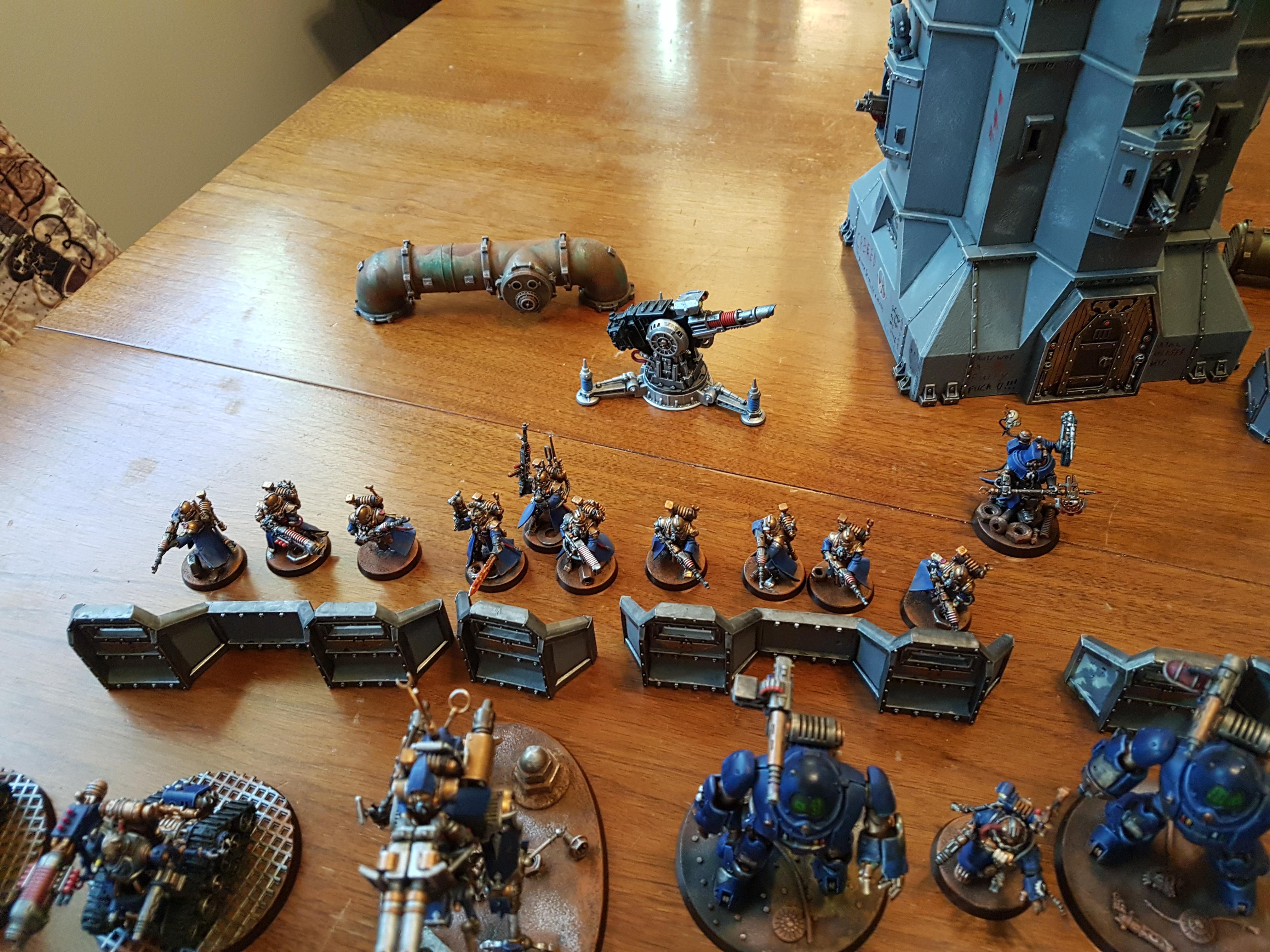 Adeptus Mechanicus, Blue, Konor, Skitarii