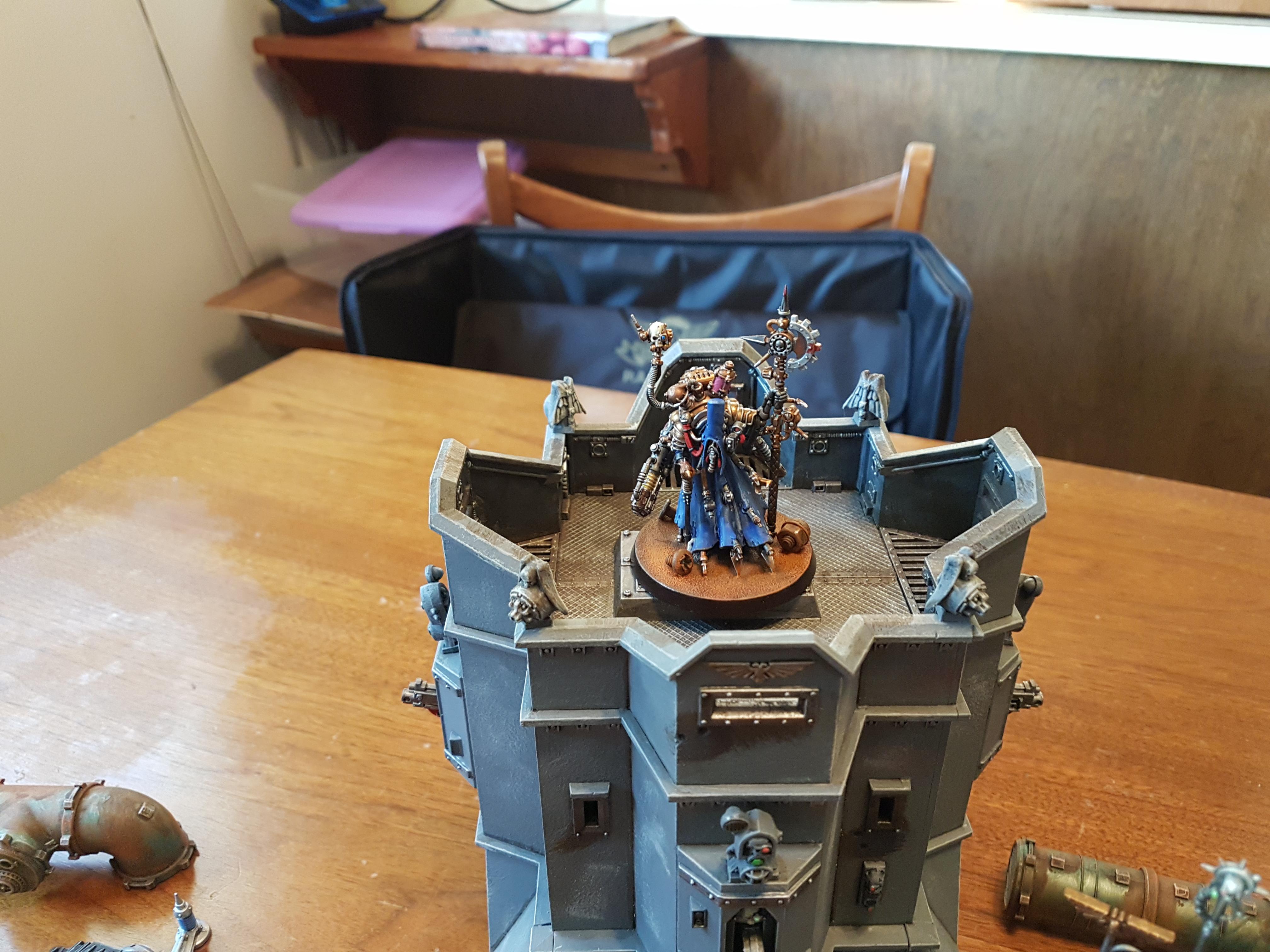 Adeptus Mechanicus, Blue, Konor, Skitarii