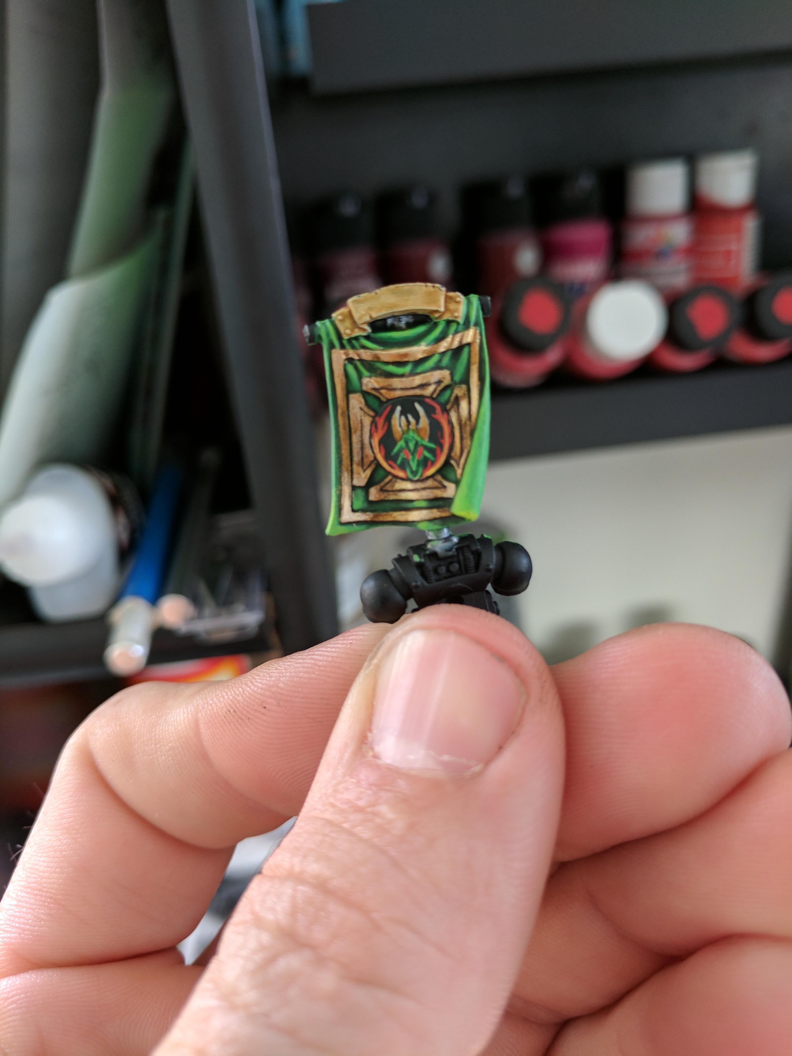 Banner, Salamanders, Salamander banner