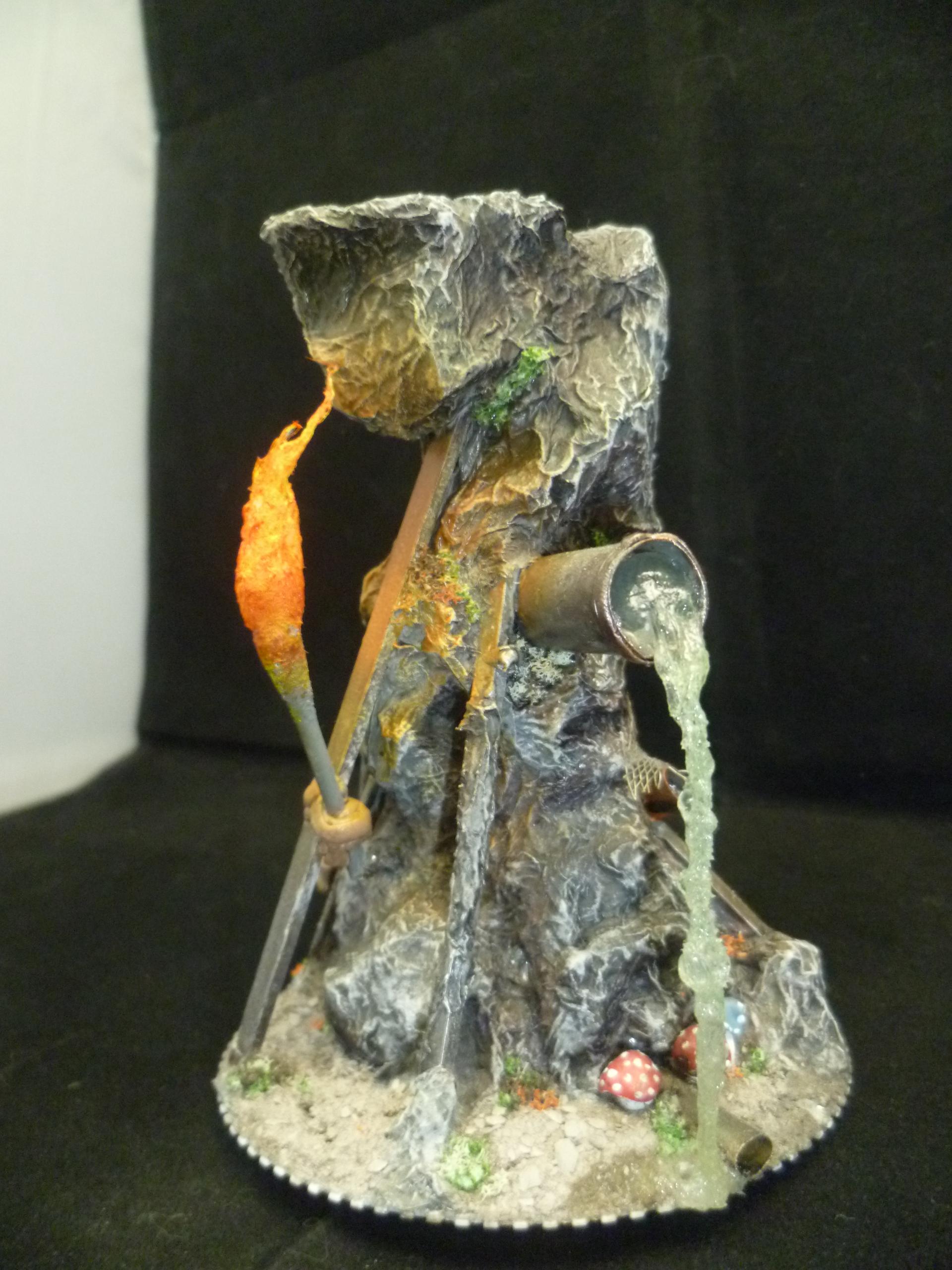 Terrain, Cave column