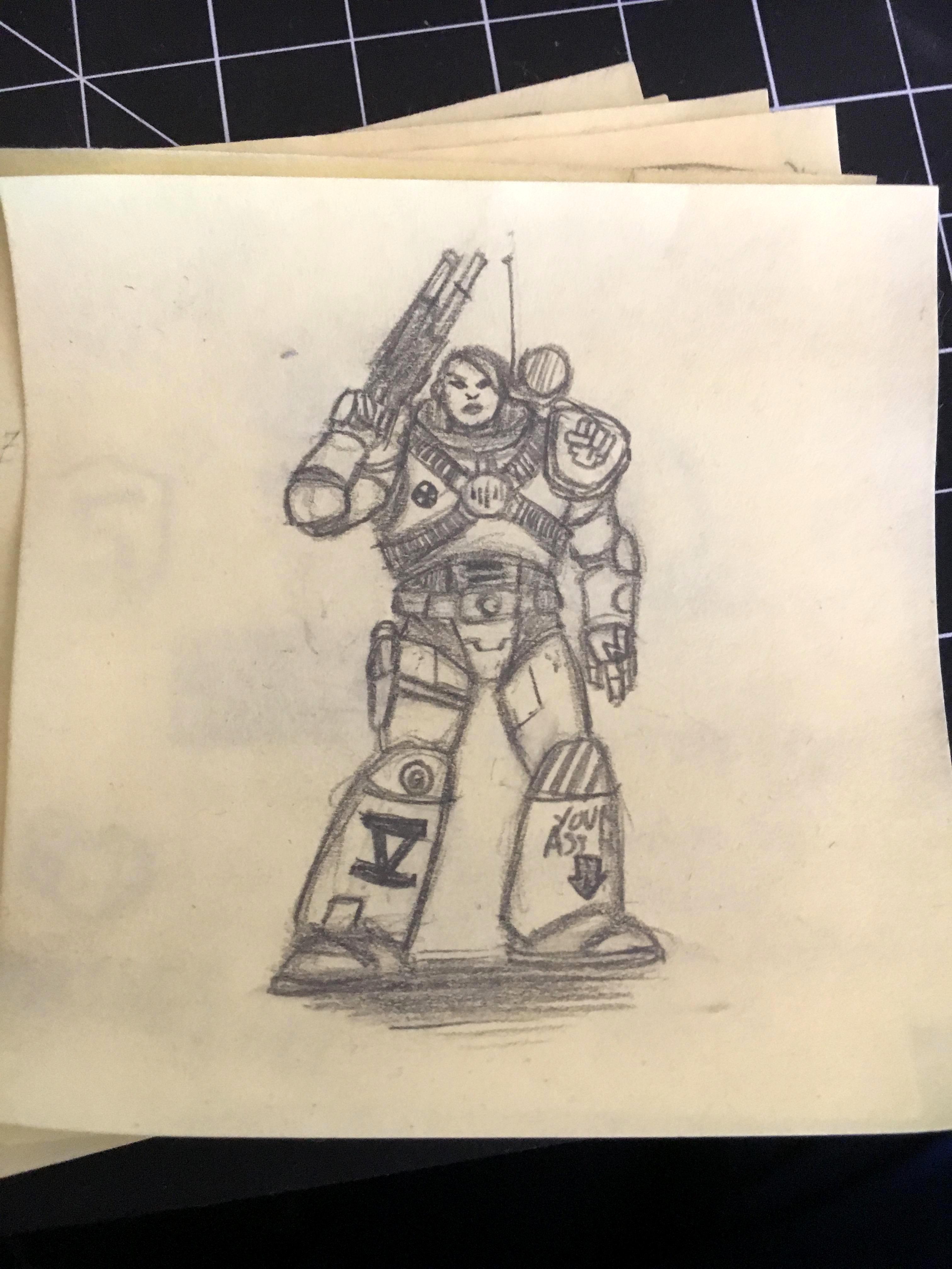 Concept, Space Marines, Starhammer