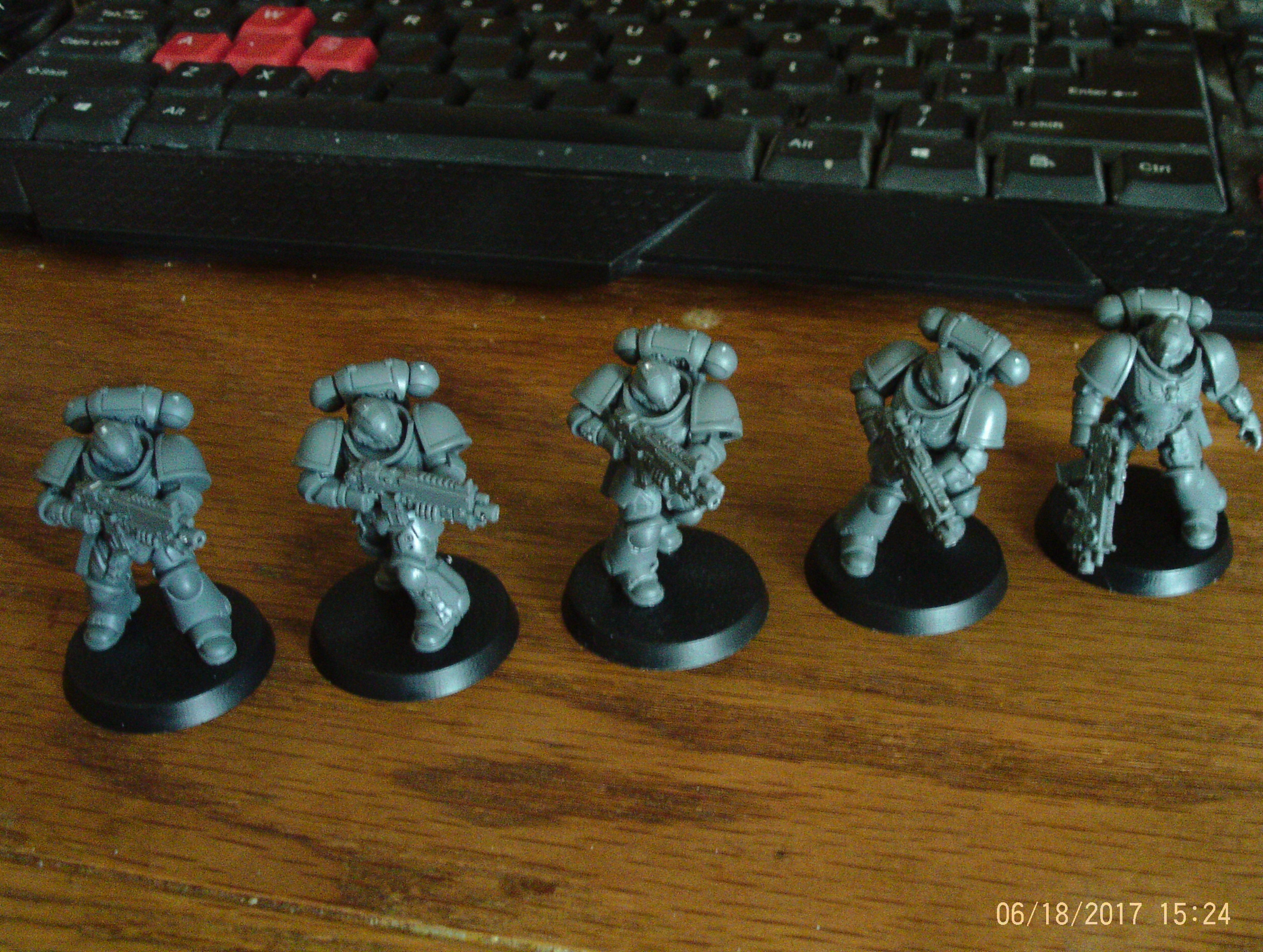 Intercessor Squad 1 assembled