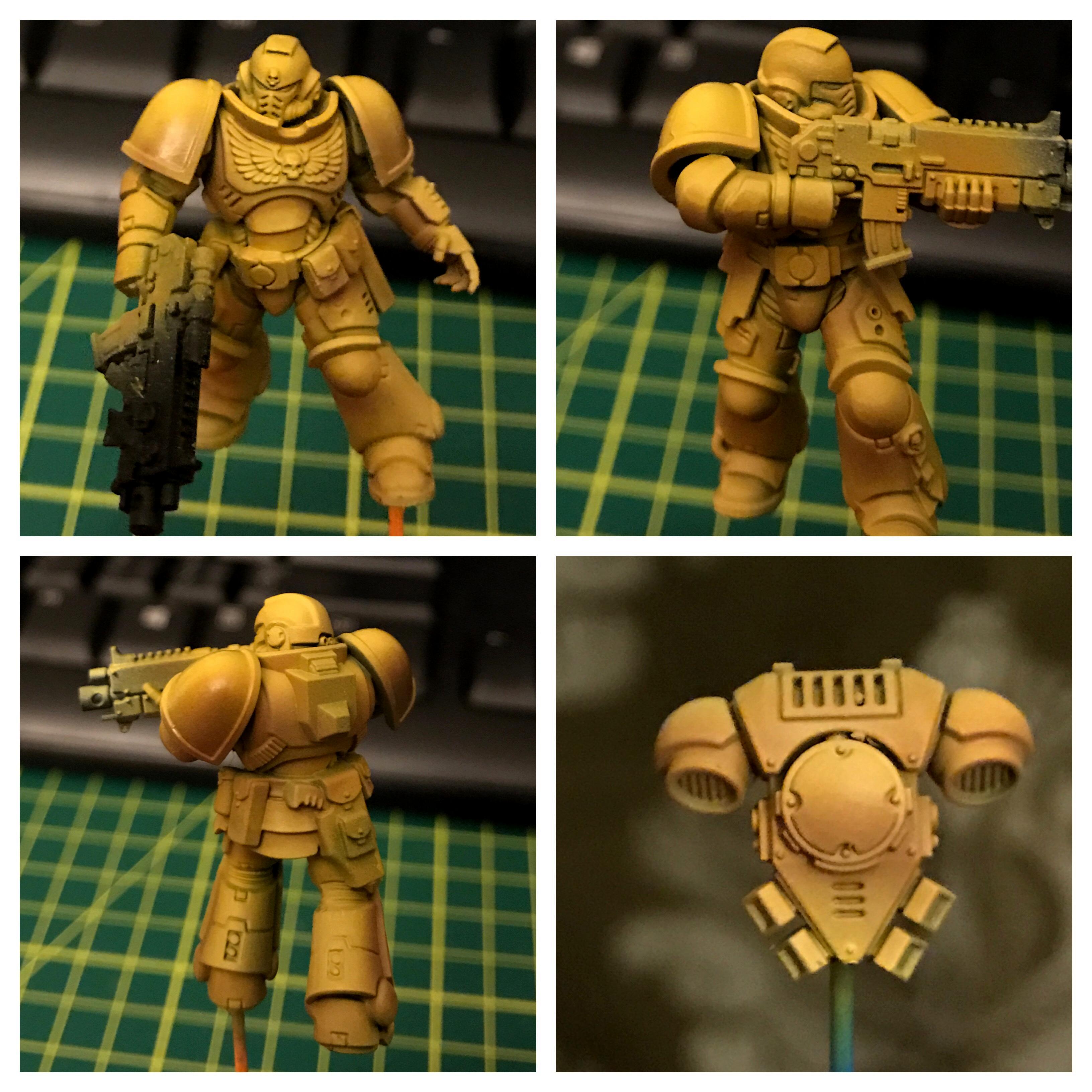 Imperial Fists, Primaris Marine, Work In Progress