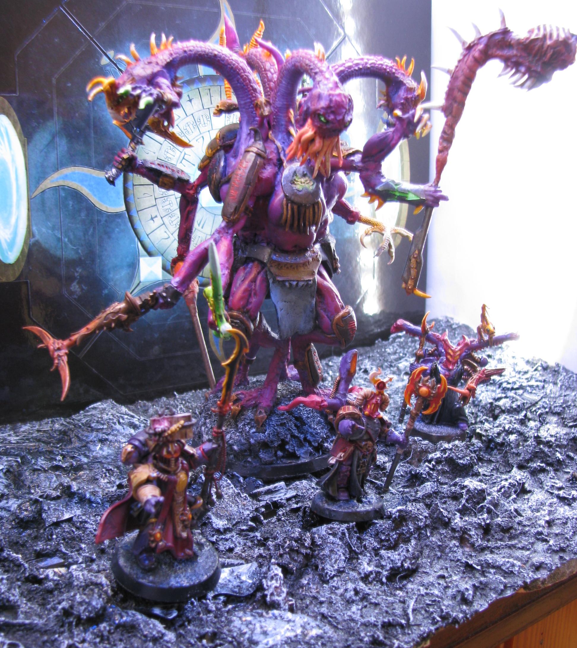 Chaos, Conversion, Daemon Prince, Daemons, Scratch Build, Slaanesh, Tzeentch