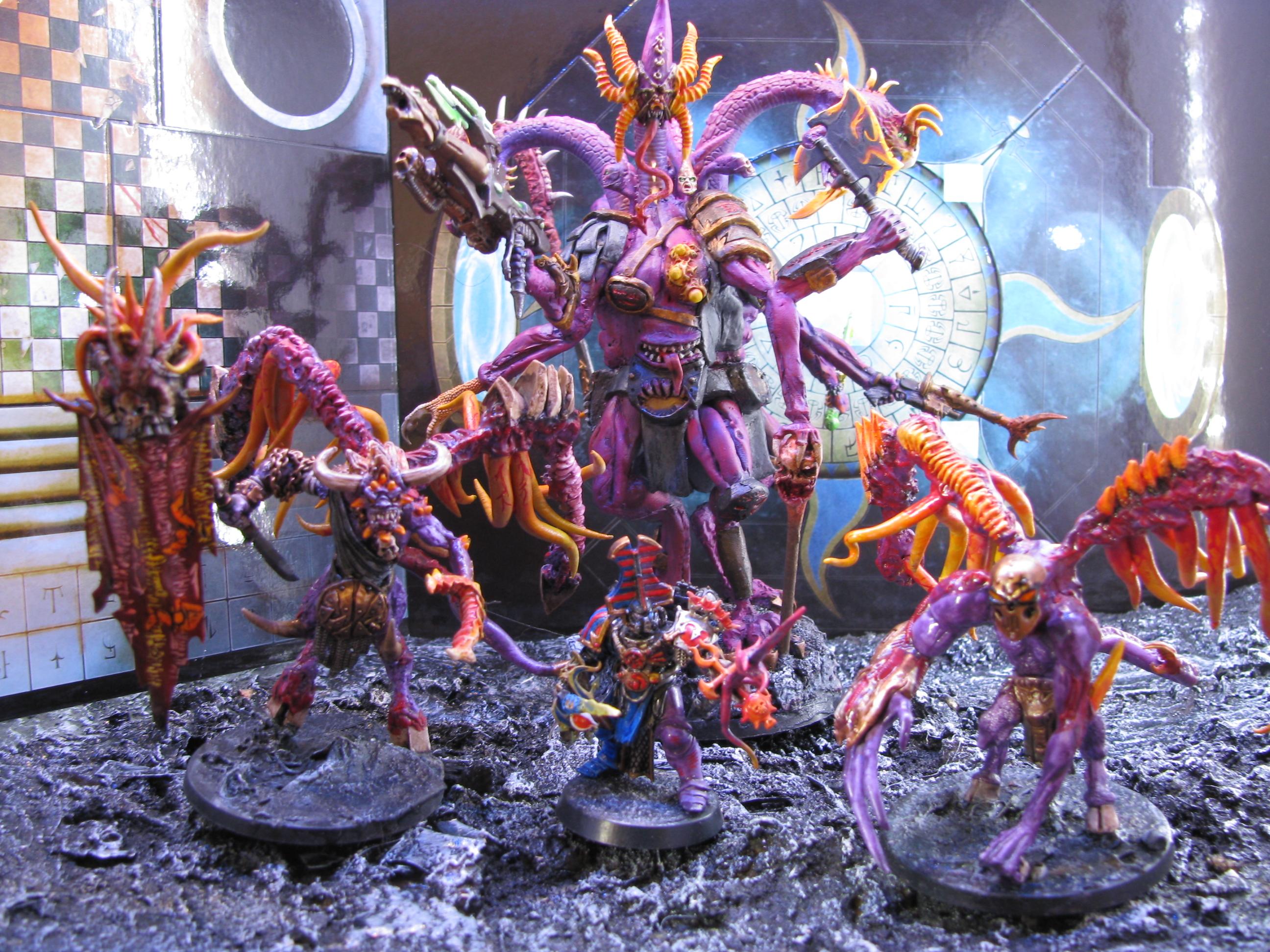Chaos, Conversion, Daemon Prince, Daemons, Scratch Build, Slaanesh, Tzeentch