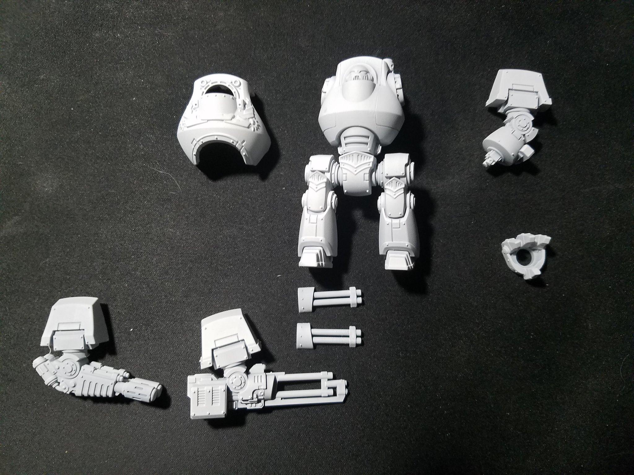 One Contemptor Dreadnought, hold the onions