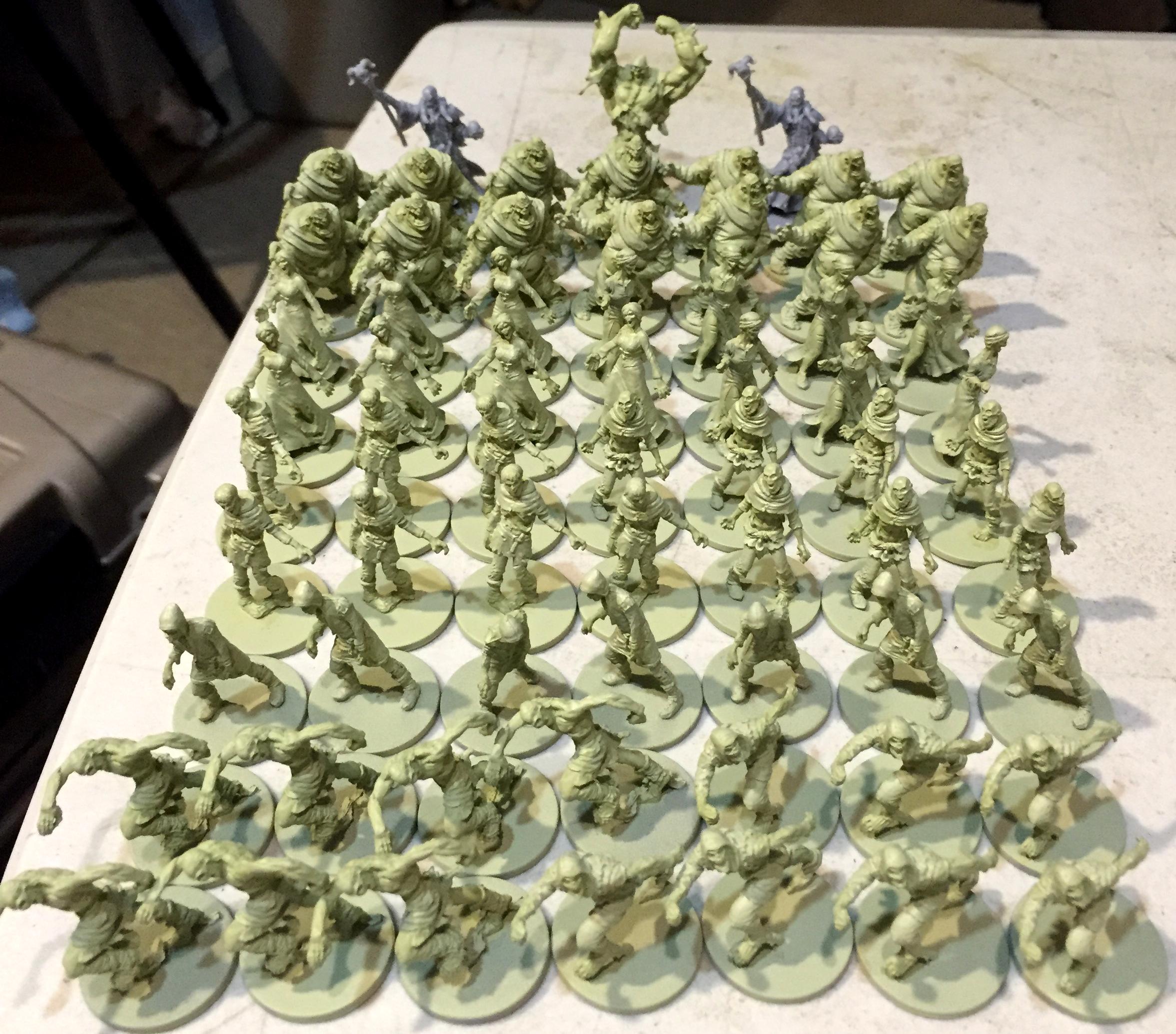 Black Plague, Work In Progress, Zcbp, Zombicide, Zombie