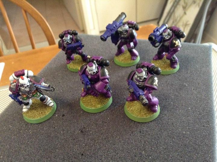 Random Purple Death Legion models
