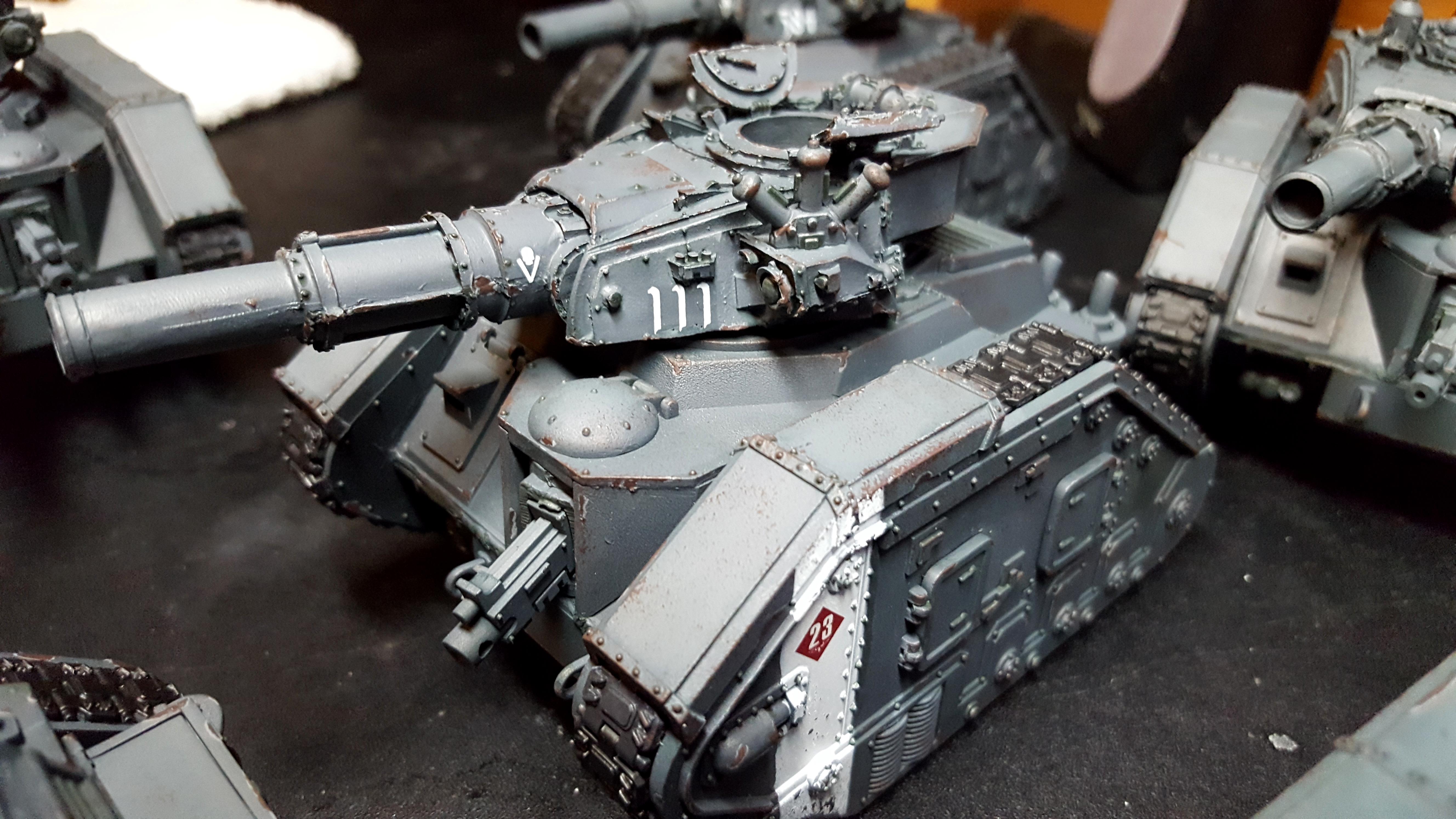 Tank paint chipping