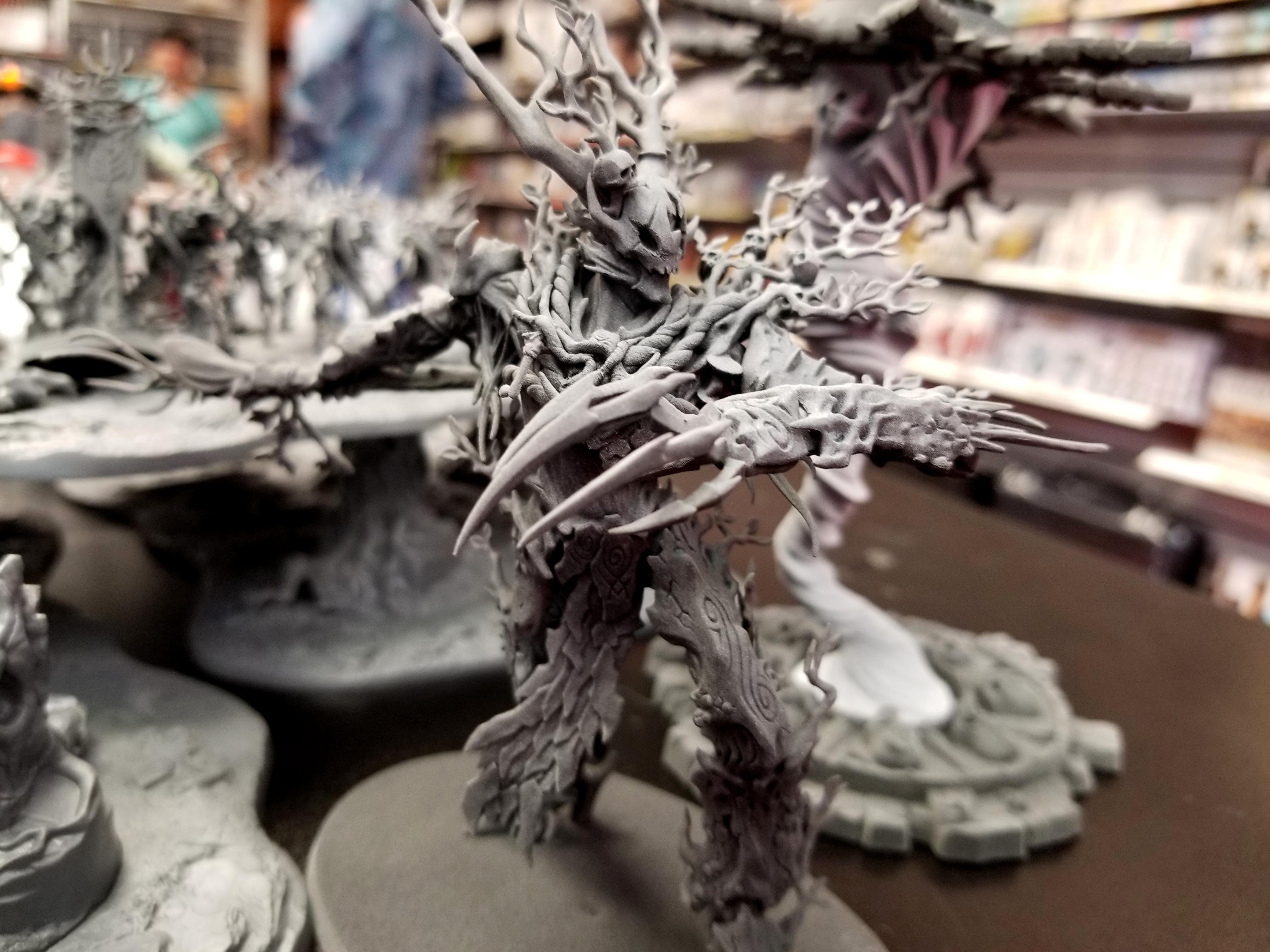 Primered, Sylvaneth, Treelord Ancient, Work In Progress