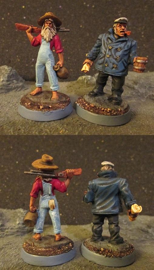 Hillbilly and Old Sea Captain