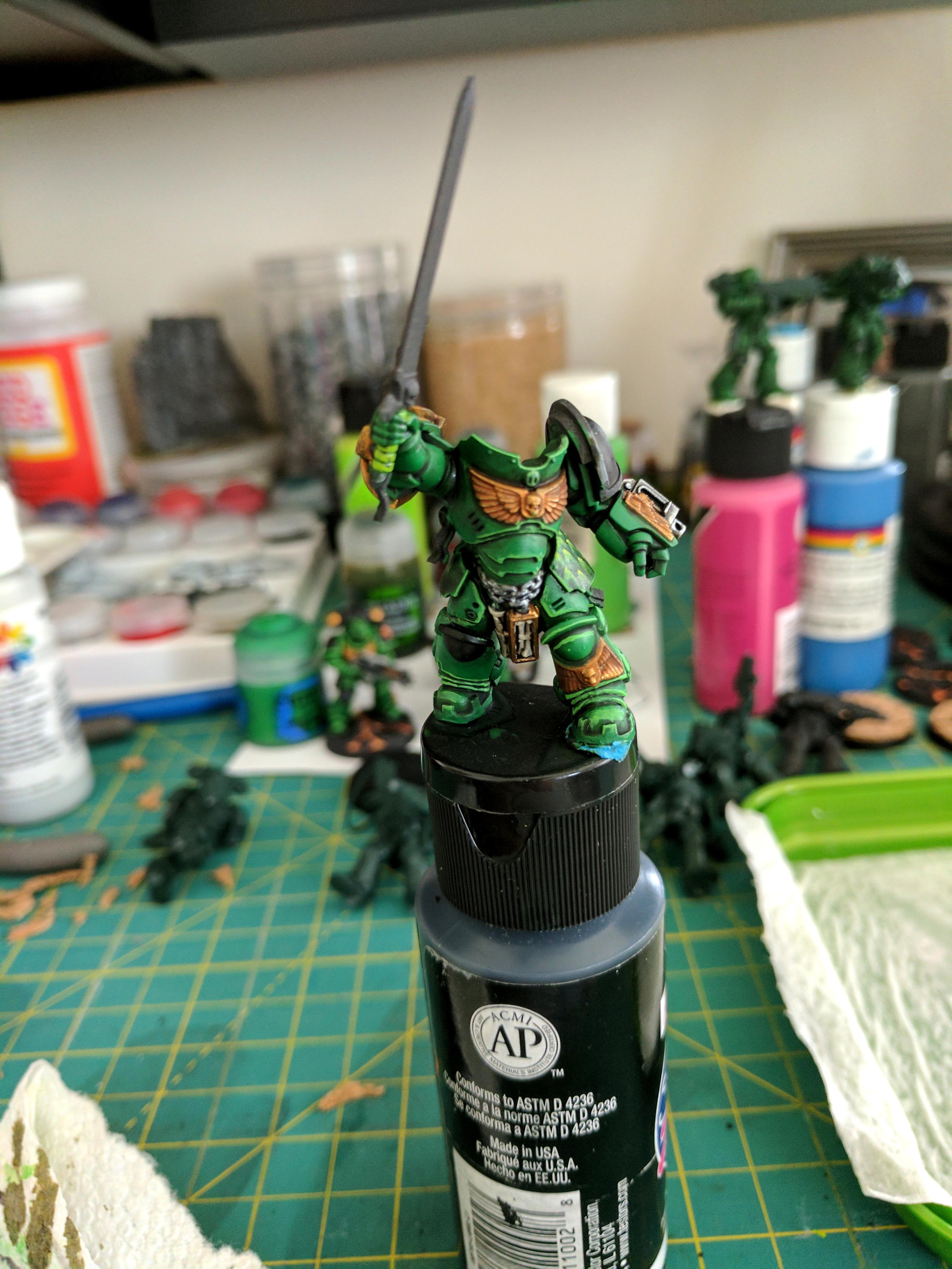 Primaris Capt in gravis armour