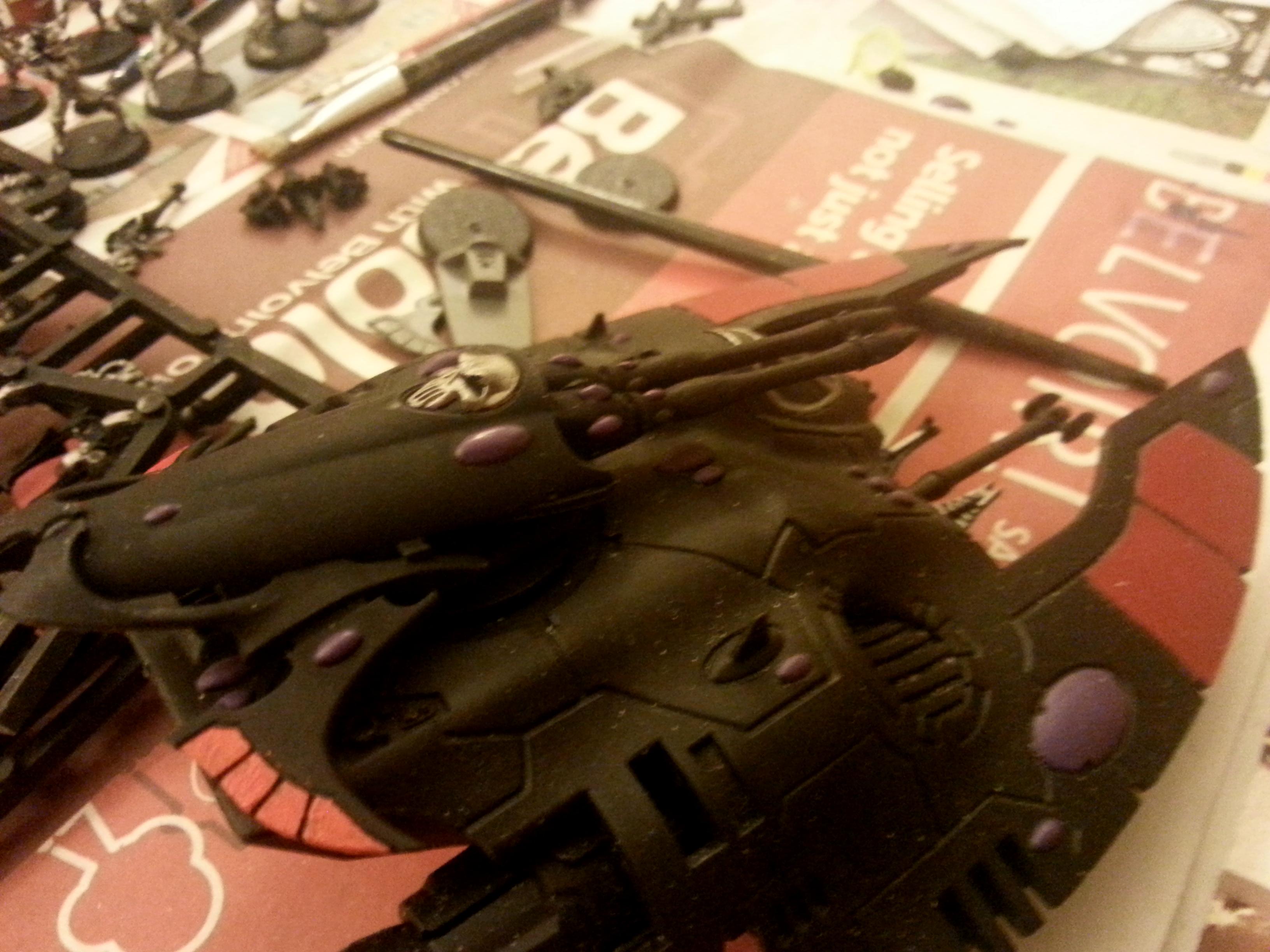 Conversion, Eldar, Painted, Turret, Warhammer 40,000, Wave Serpent