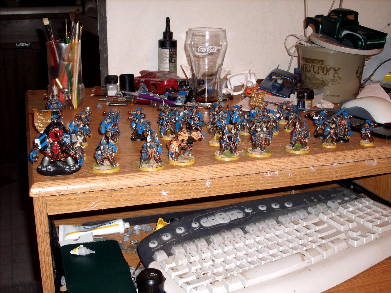 Chaos Lord, Dreadnought, Obliterators, Raptors, Terminator Armor