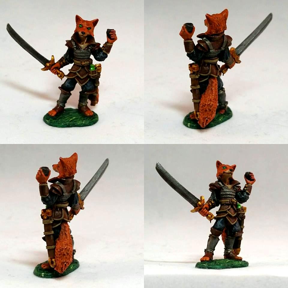 Bones, Character, Critter, Dungeons And Dragons, Fox, Pathfinders, Pirate, Reaper, Swashbuckler, Warhammer Fantasy