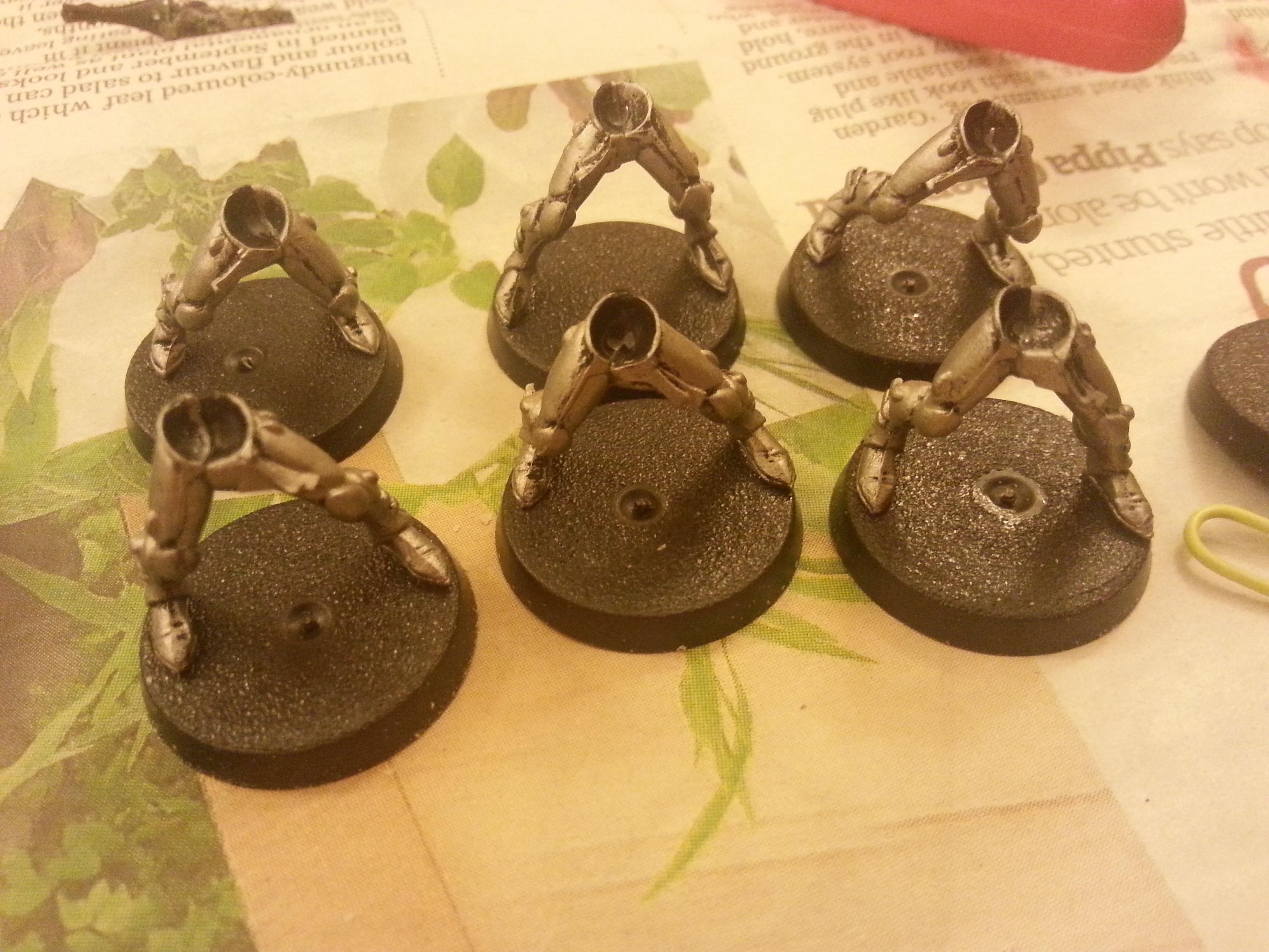 Eldar, Guardians, Painted, Plastic, Shuriken Catapult, Warhammer 40,000, Work In Progress